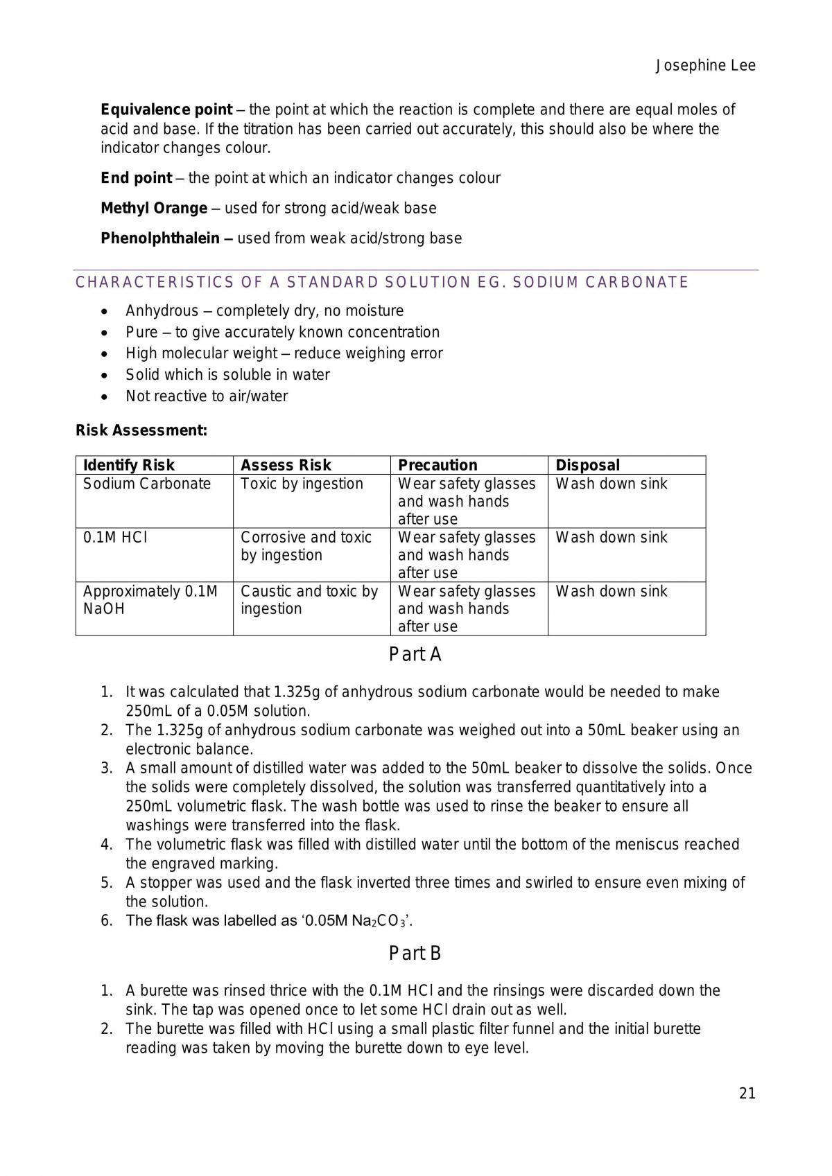 Acidic Environment Notes - Page 21