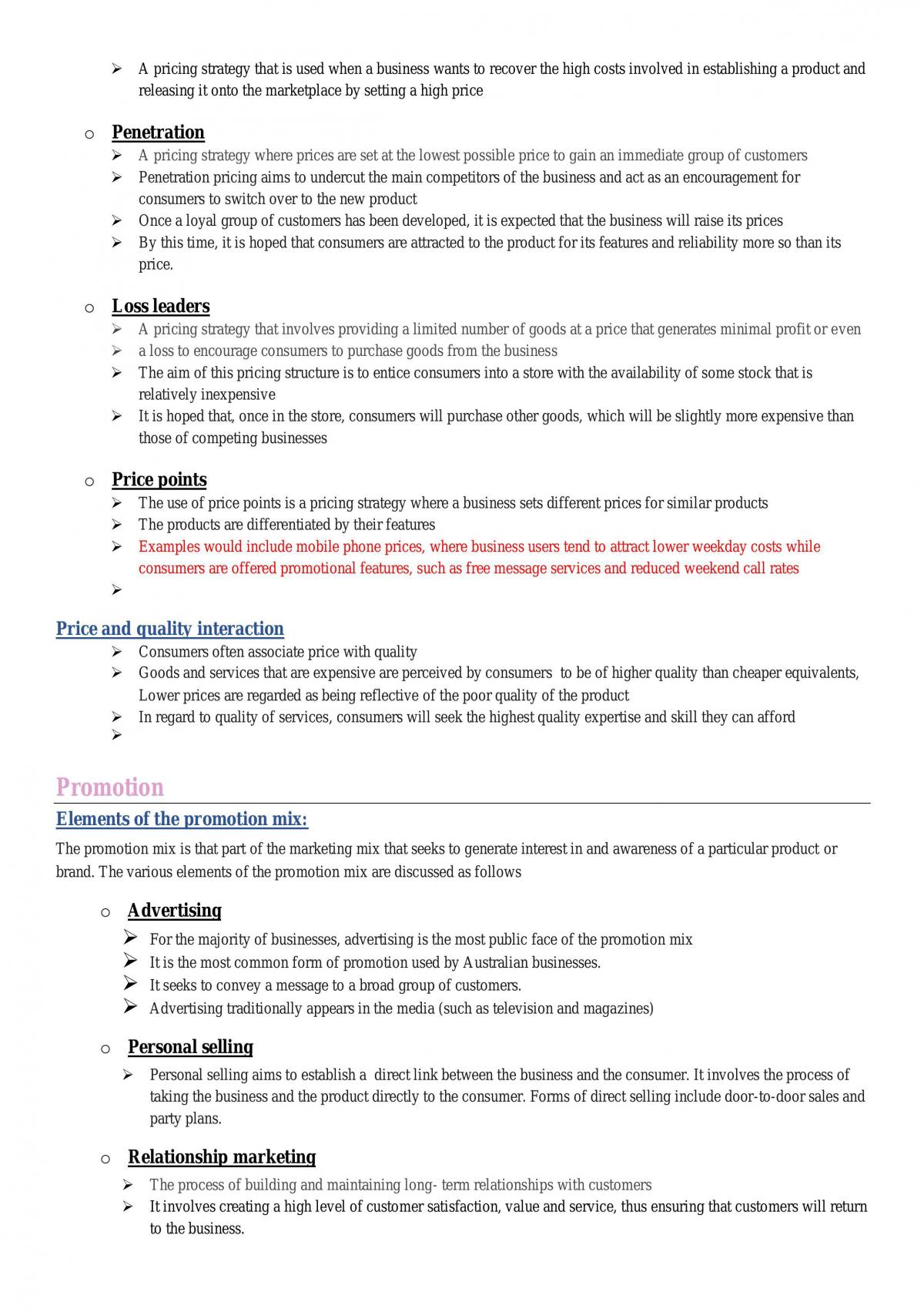 Marketing Notes - Page 15