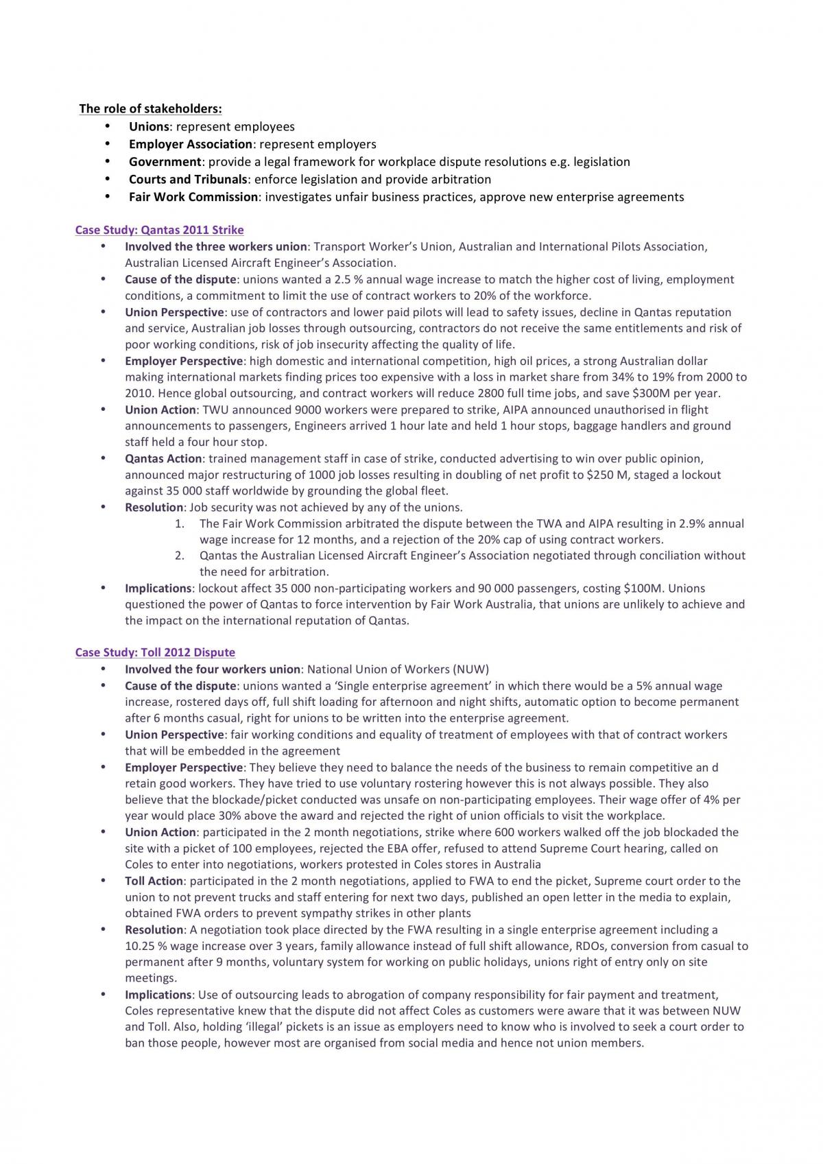 HSC Business Studies Human Resources Complete Notes - Page 27