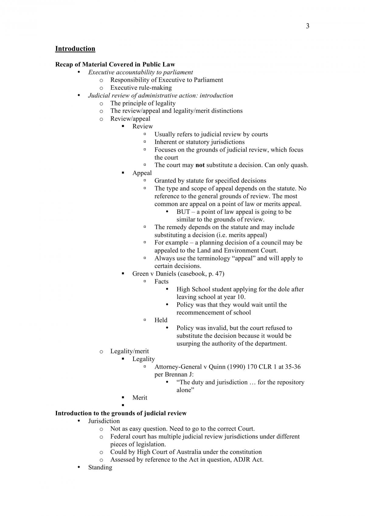 Admin Law Subject Notes - Page 3