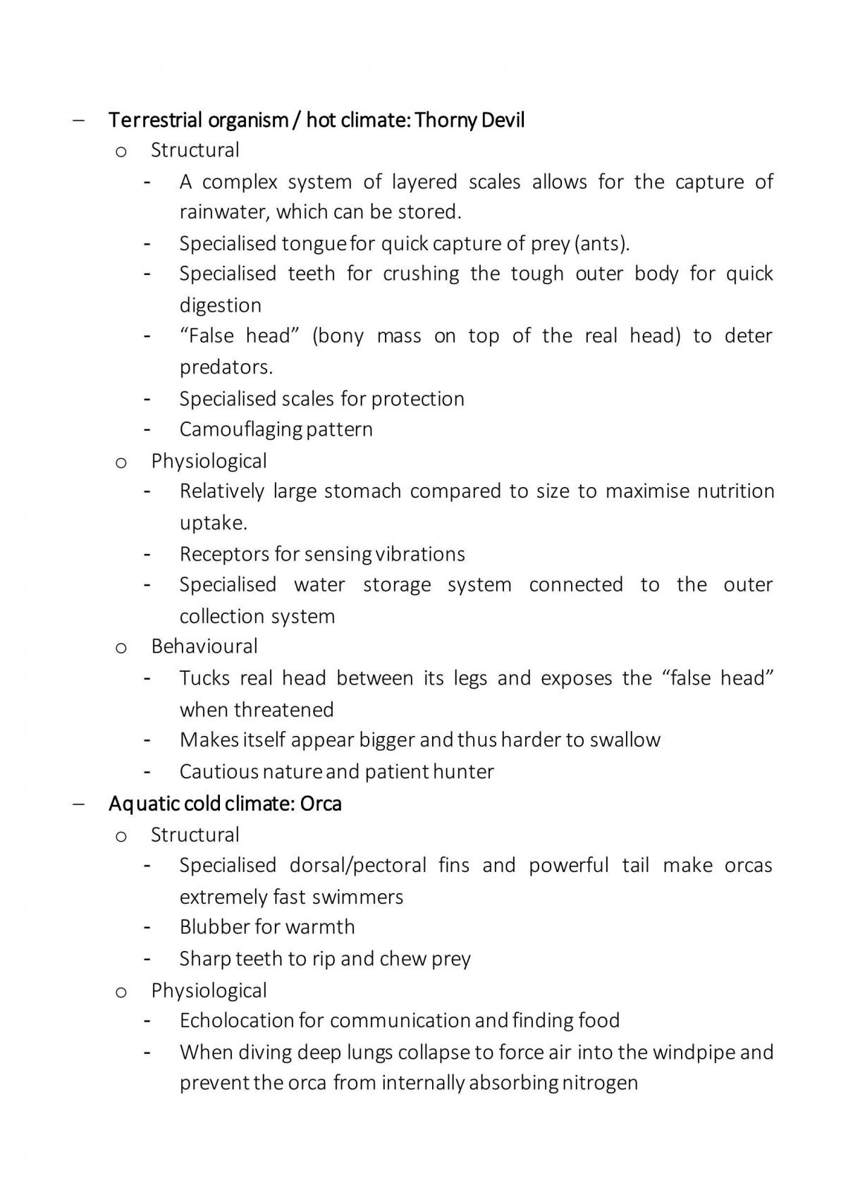 Stage 1 Biology Study Notes  - Page 16