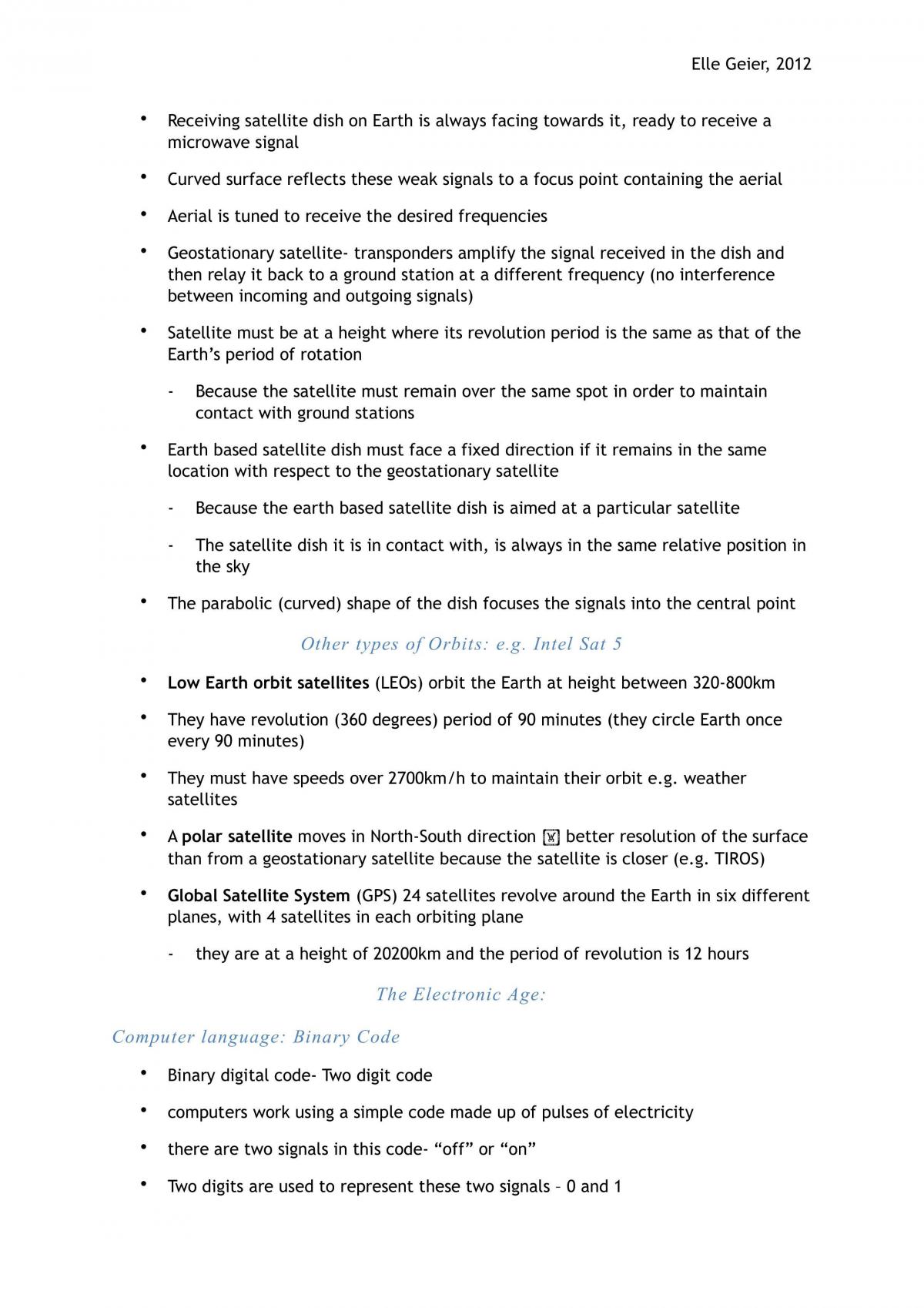 Senior Science Information Systems Full Study Notes - Page 16
