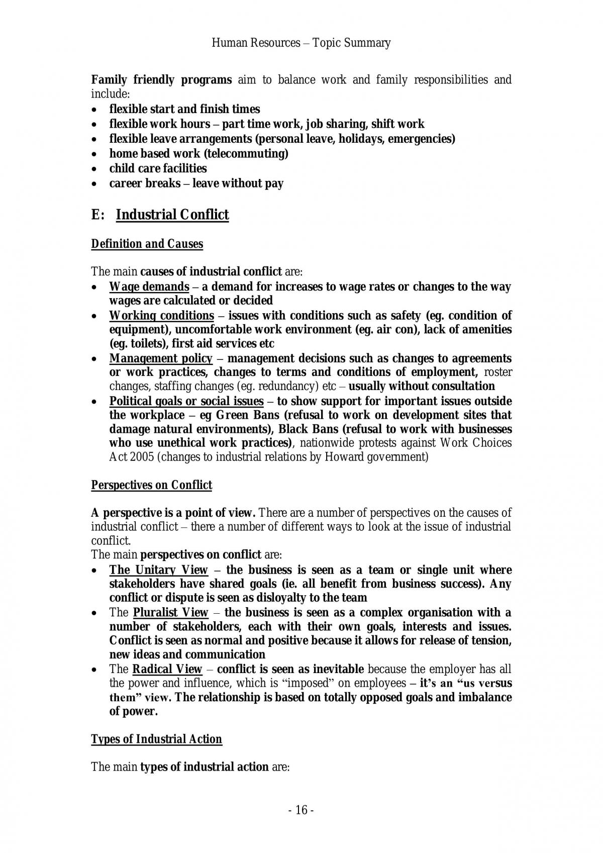 The Role of Human Resources Management - Page 16