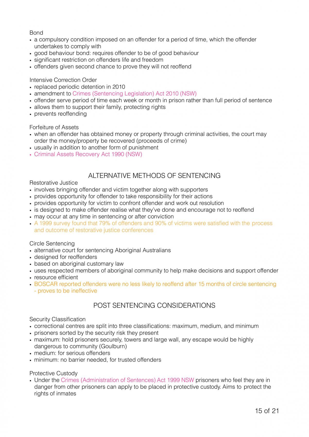 Crime Summary Notes - Page 15