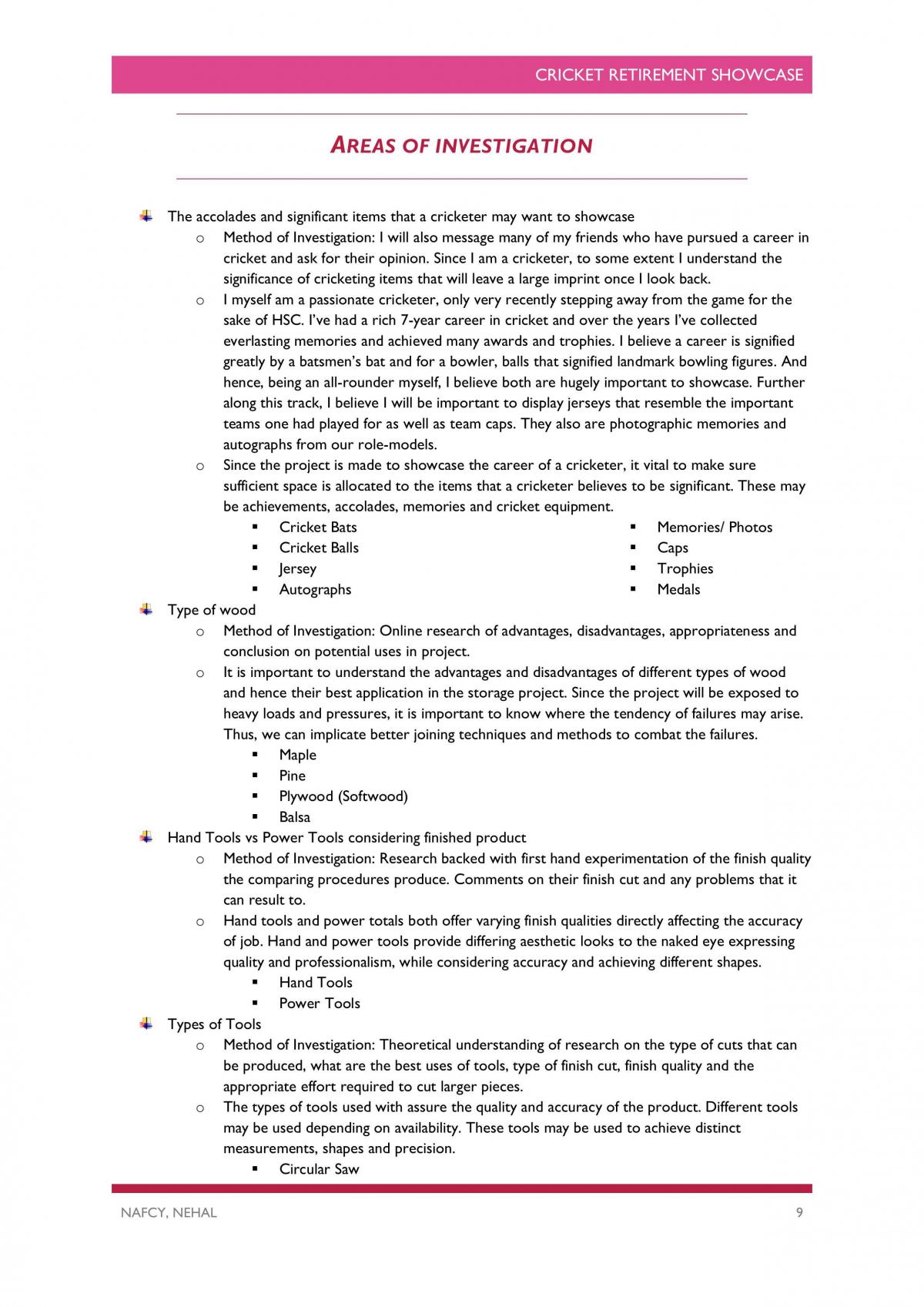 Cricket Retirement Showcase Folio - Page 10