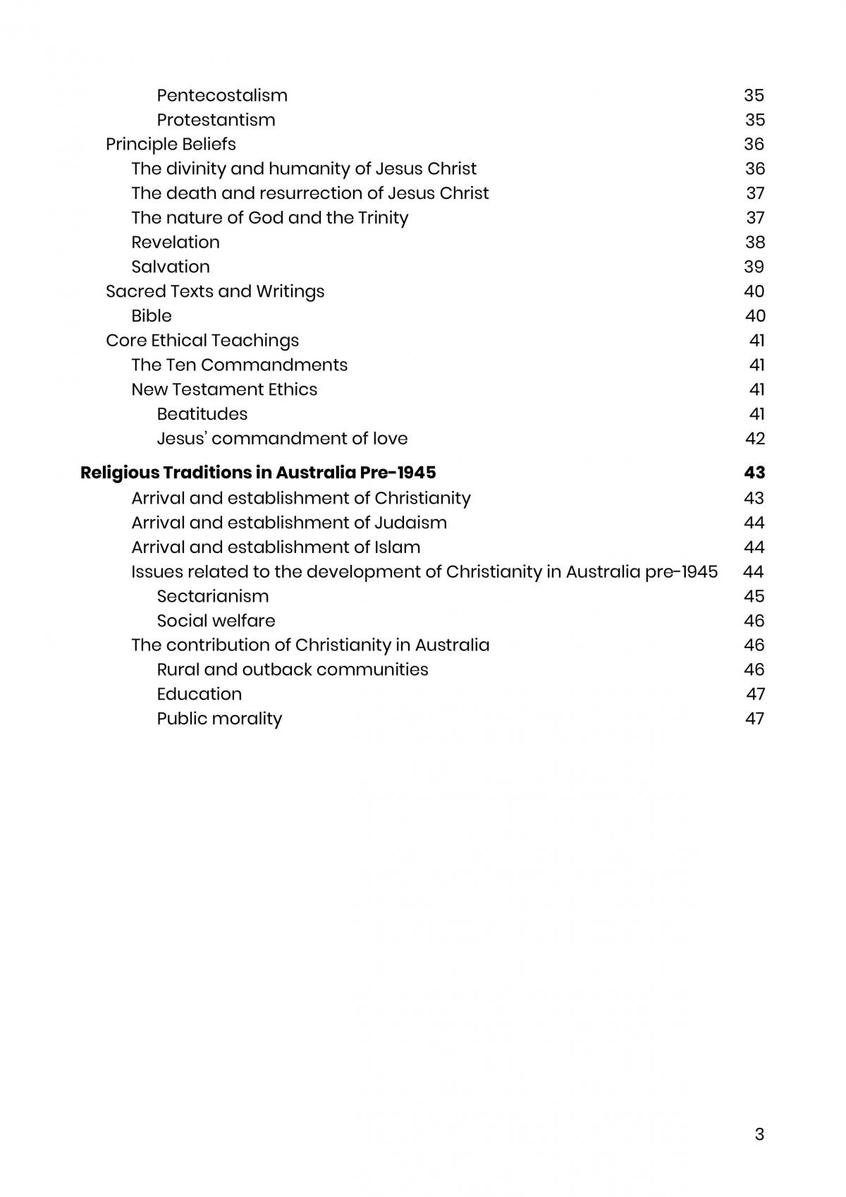 Preliminary Studies of Religion Notes - Page 3