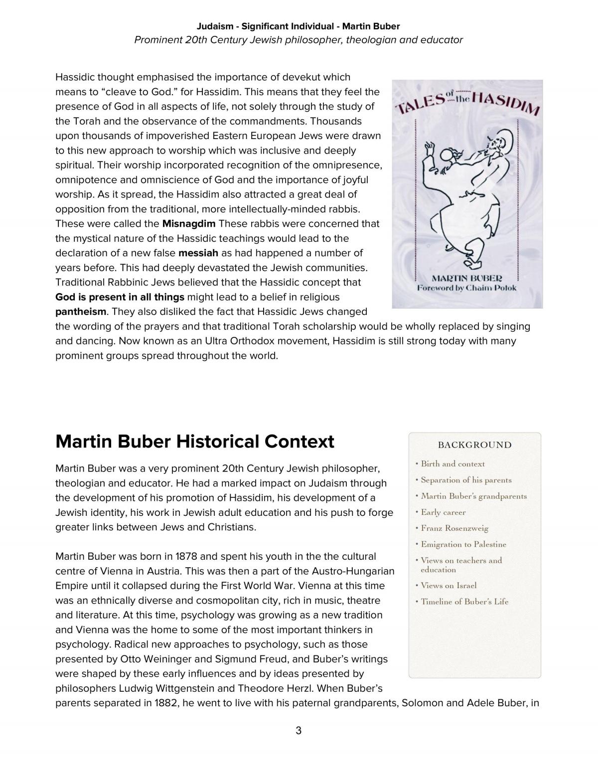 Matrin Buber Notes - Page 3