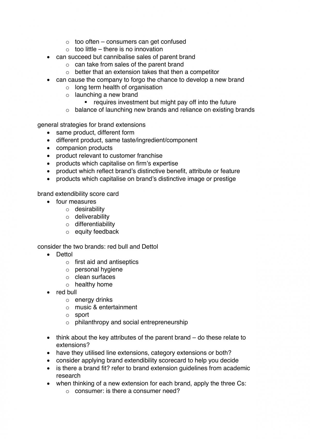 MKTG20006 Tutorial Notes - Page 15