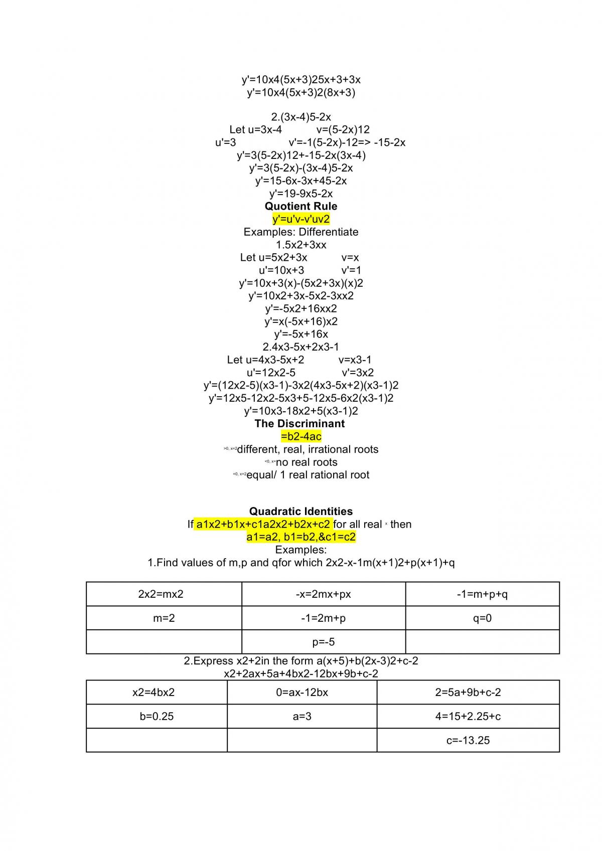 Mathematics Advance Notes - Page 23