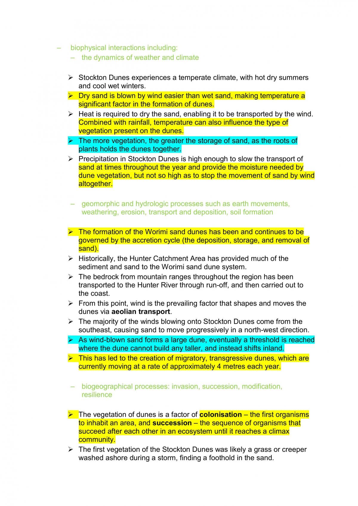 Year 12 Geography Ecosystems at Risk  - Page 16