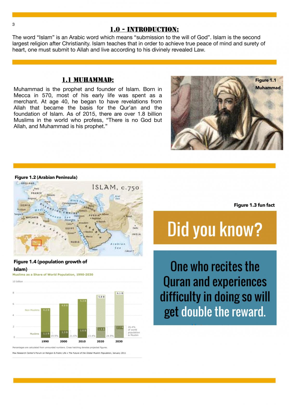 Islam Prelim study notes  - Page 3