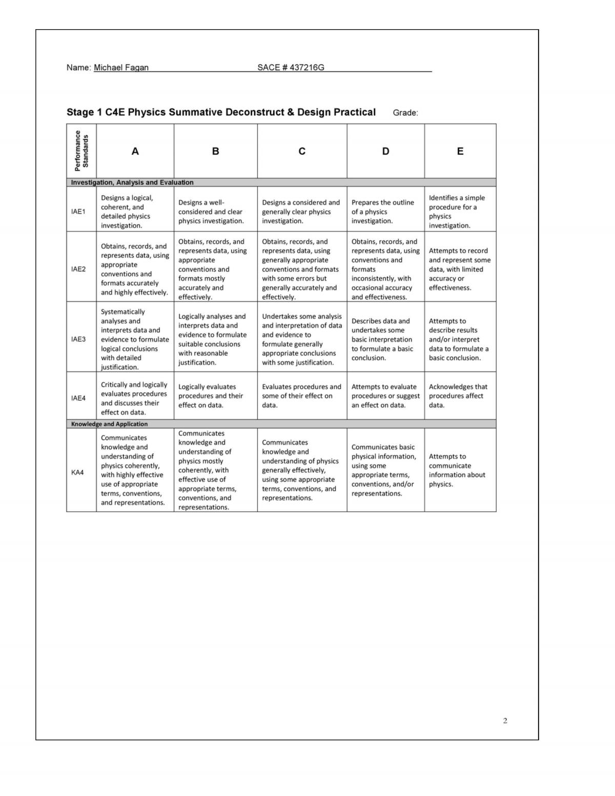 Latent Heat of Fusion of Ice, Design Practical - Page 3