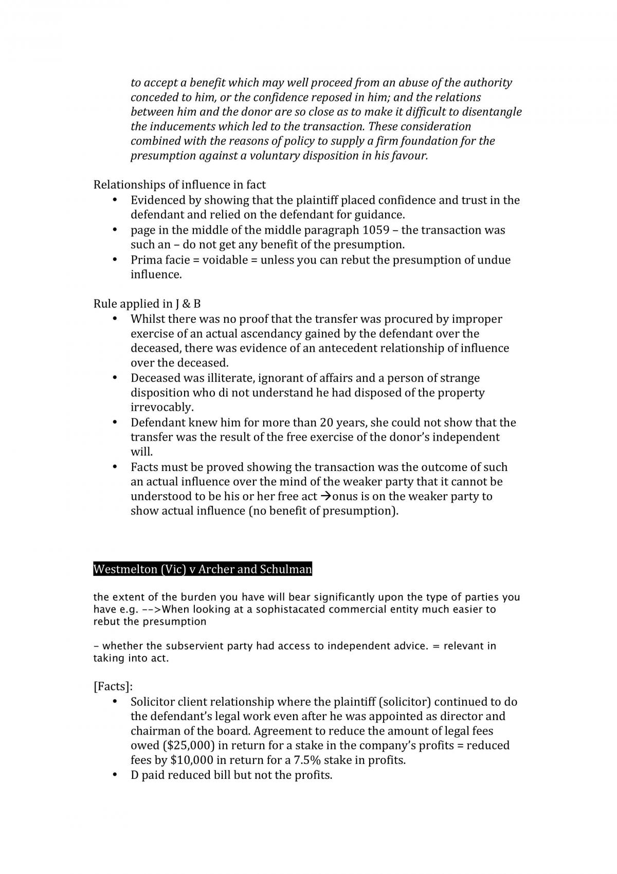 LLB170 Class Notes; includes case studies! - Page 35