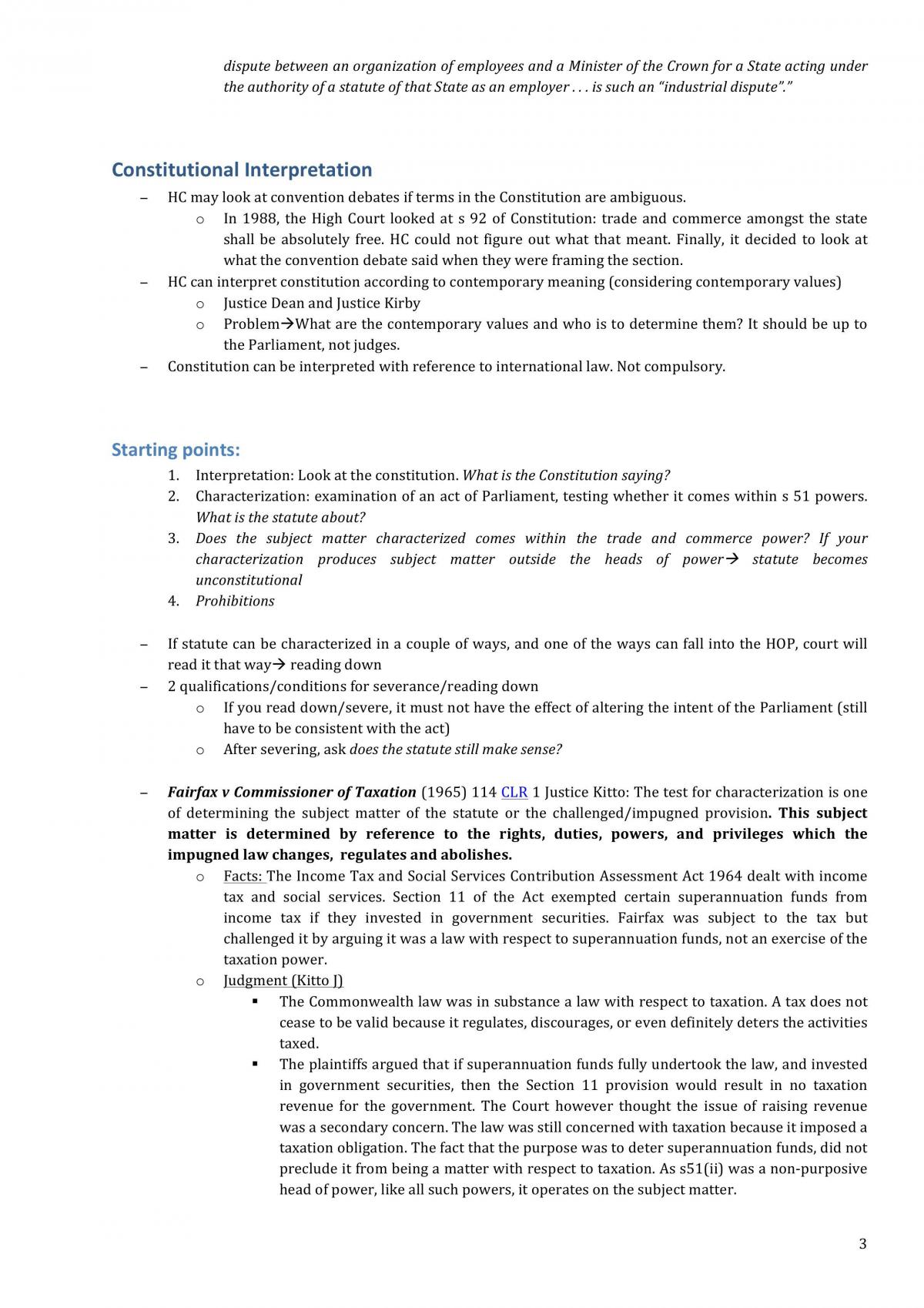 Federal Constitution Notes - Page 3