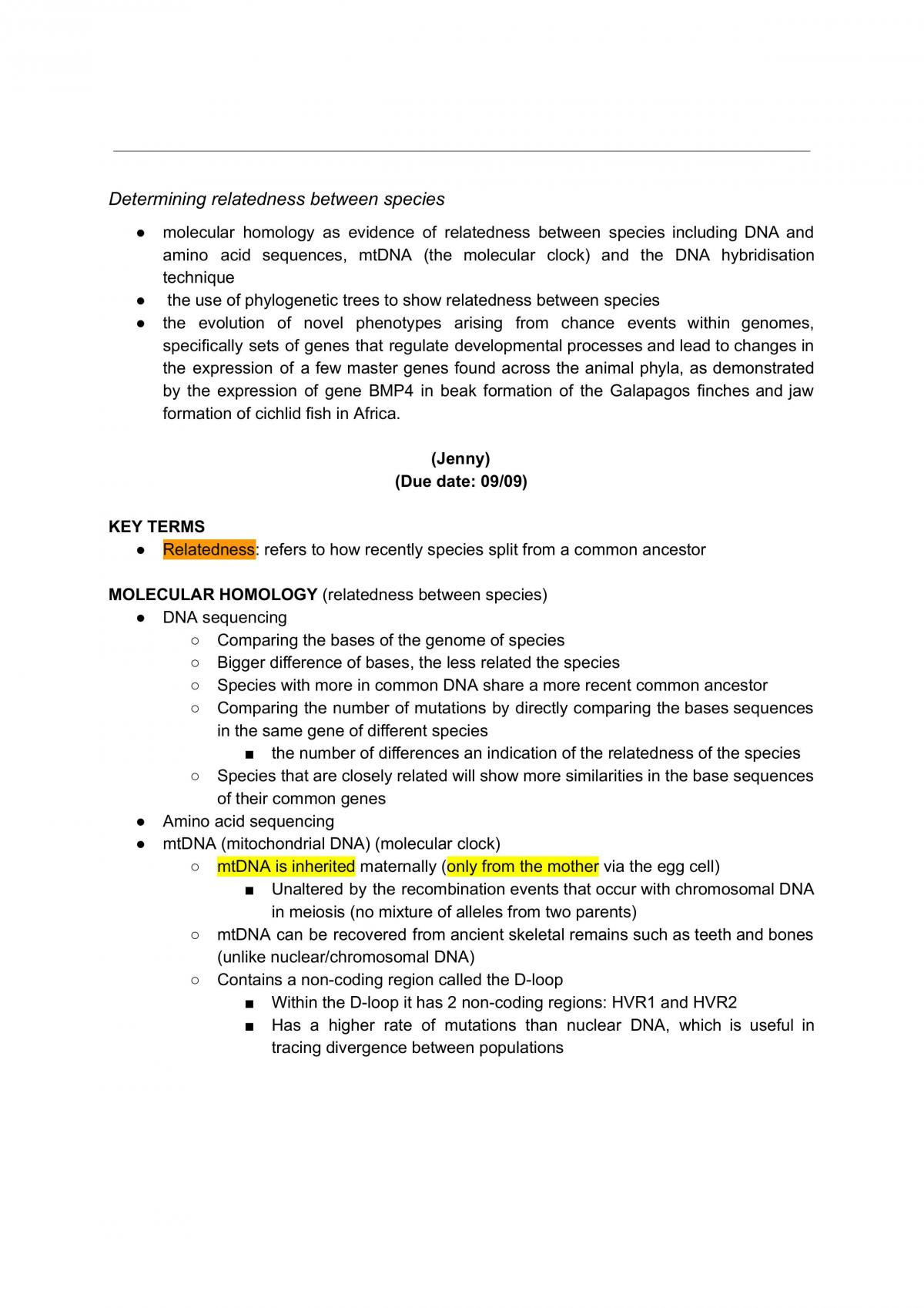 Complete Biology Notes, Units 1/2 - Page 72
