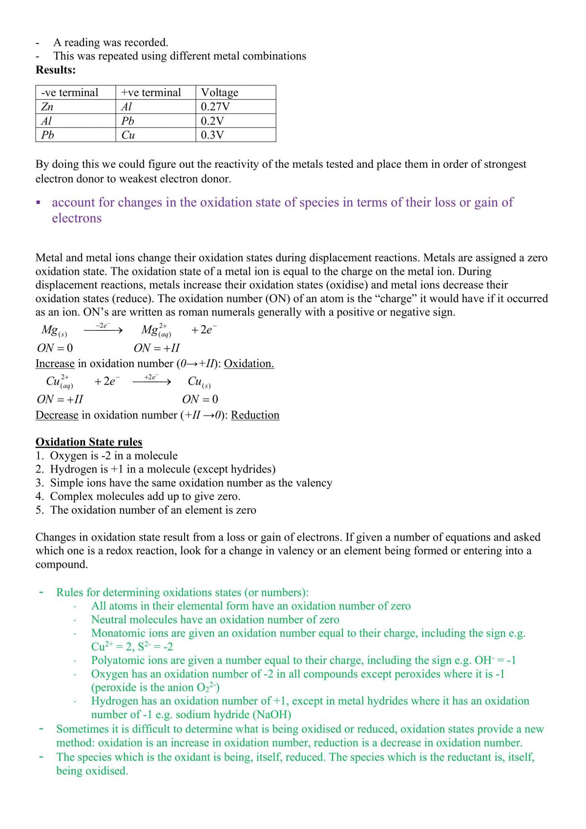 Production of Materials Notes - Page 18
