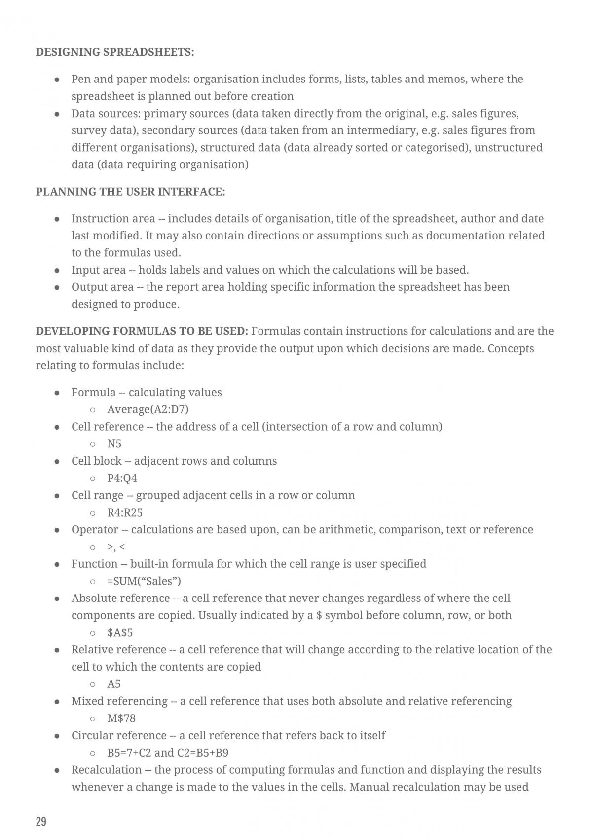 HSC Full Course IPT Notes - Page 30