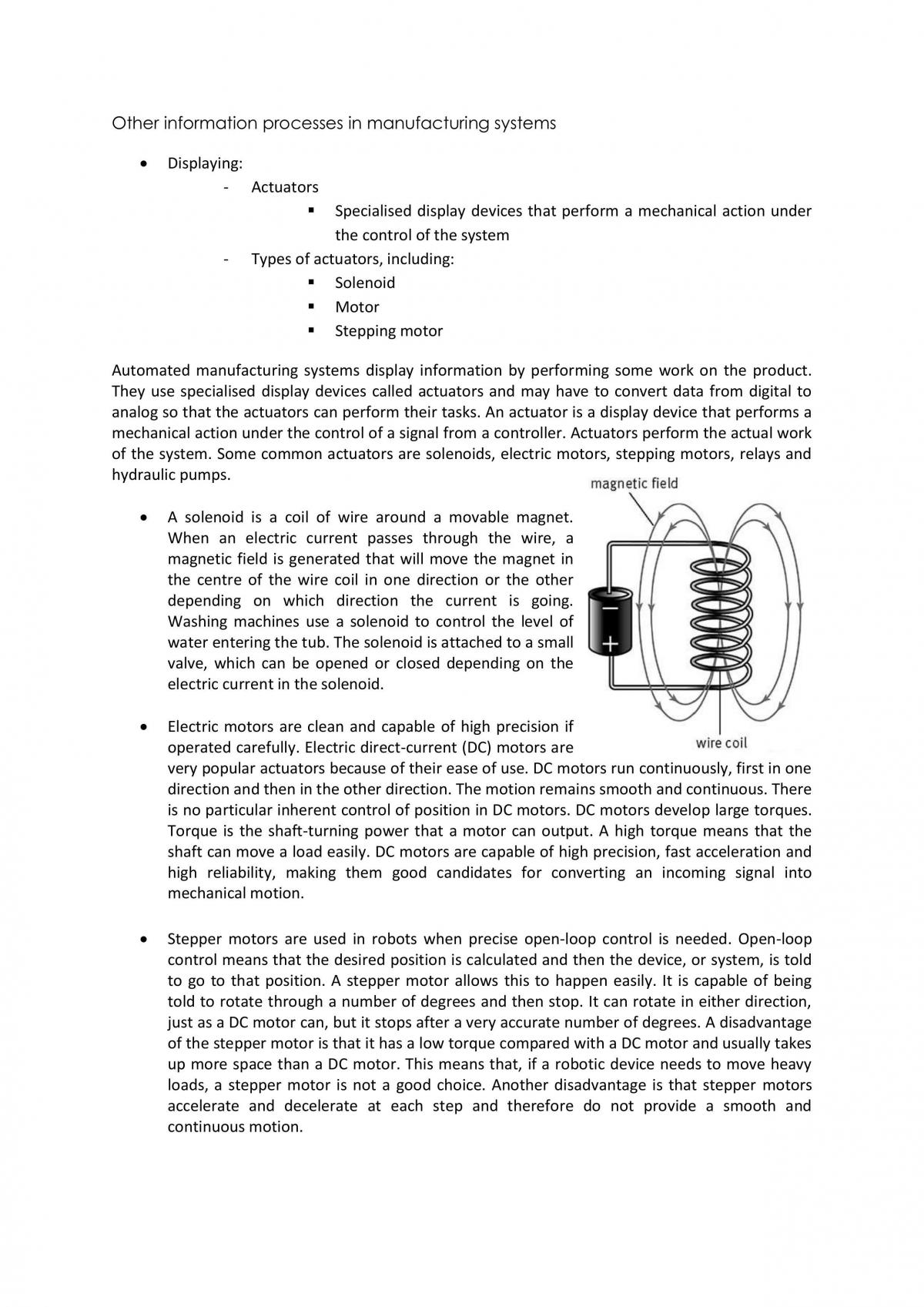 Automated Manufacturing Systems Notes - Page 18