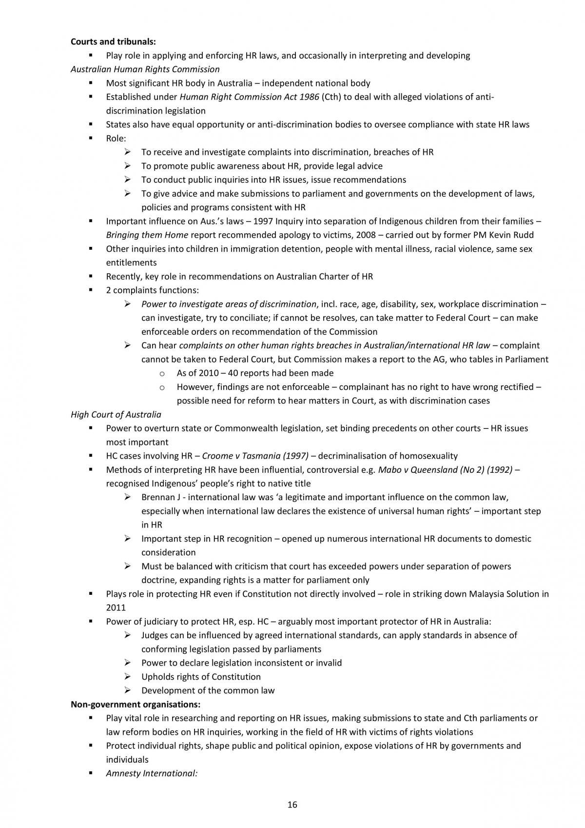 Human Rights Notes - Page 16