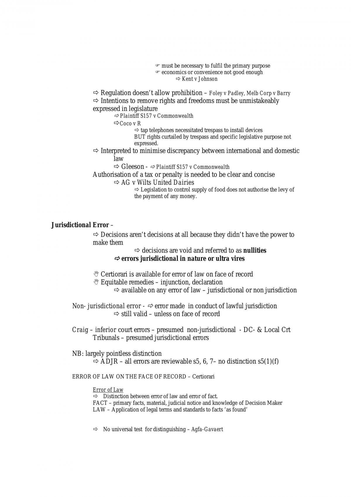 Admin Law Full Course Notes - Page 18
