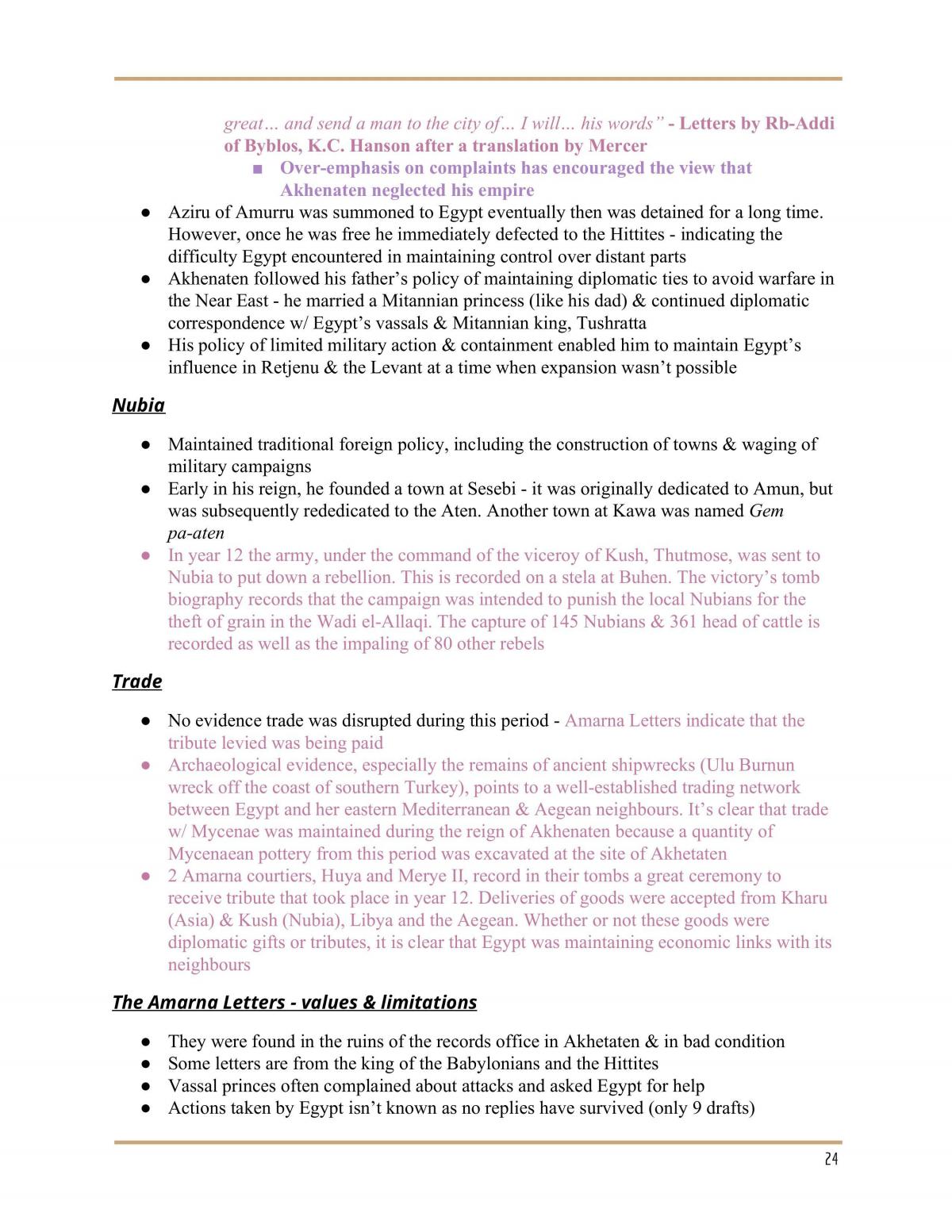 Akhenaten Notes - Page 24