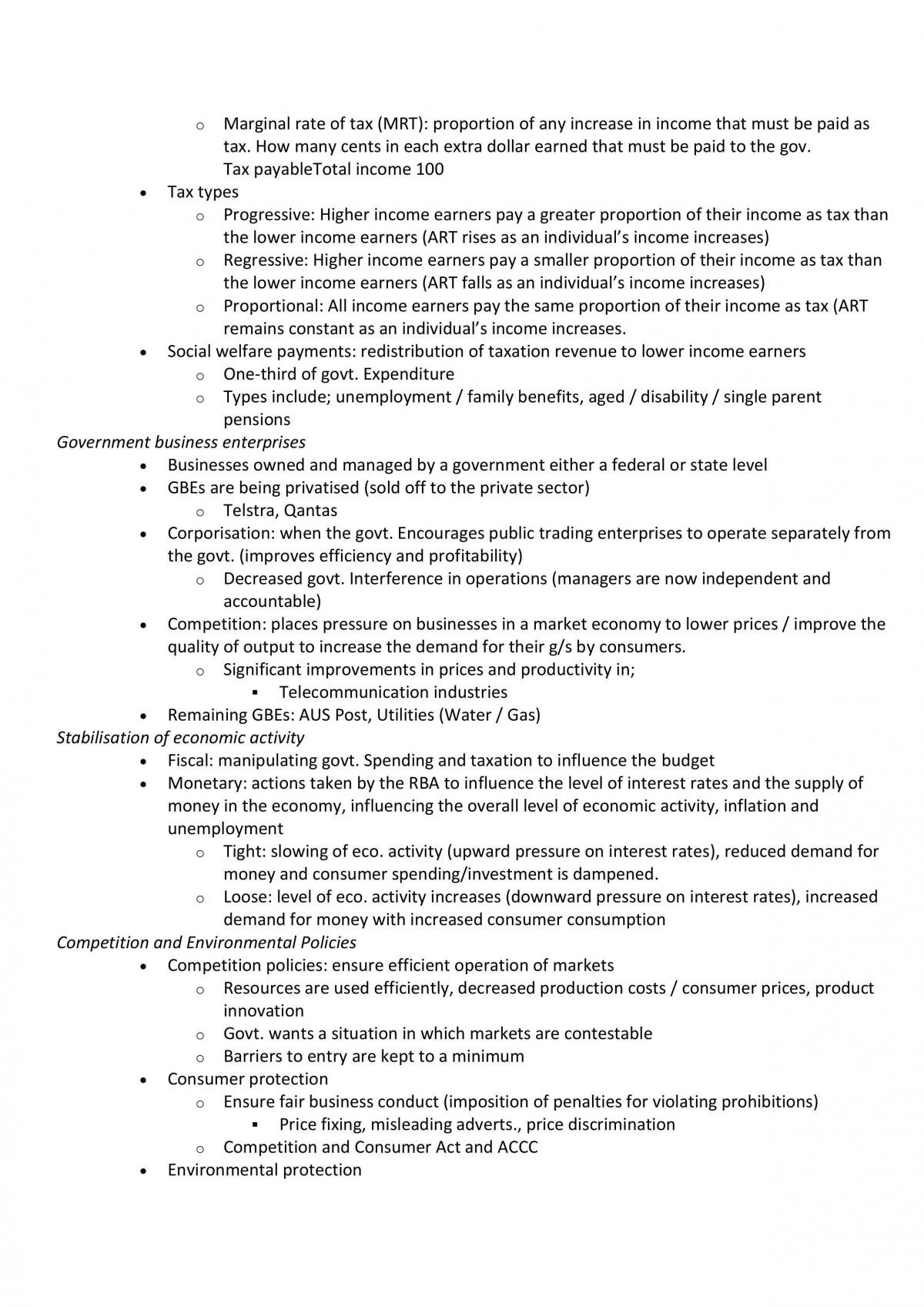Full Economics Study Notes - Page 24
