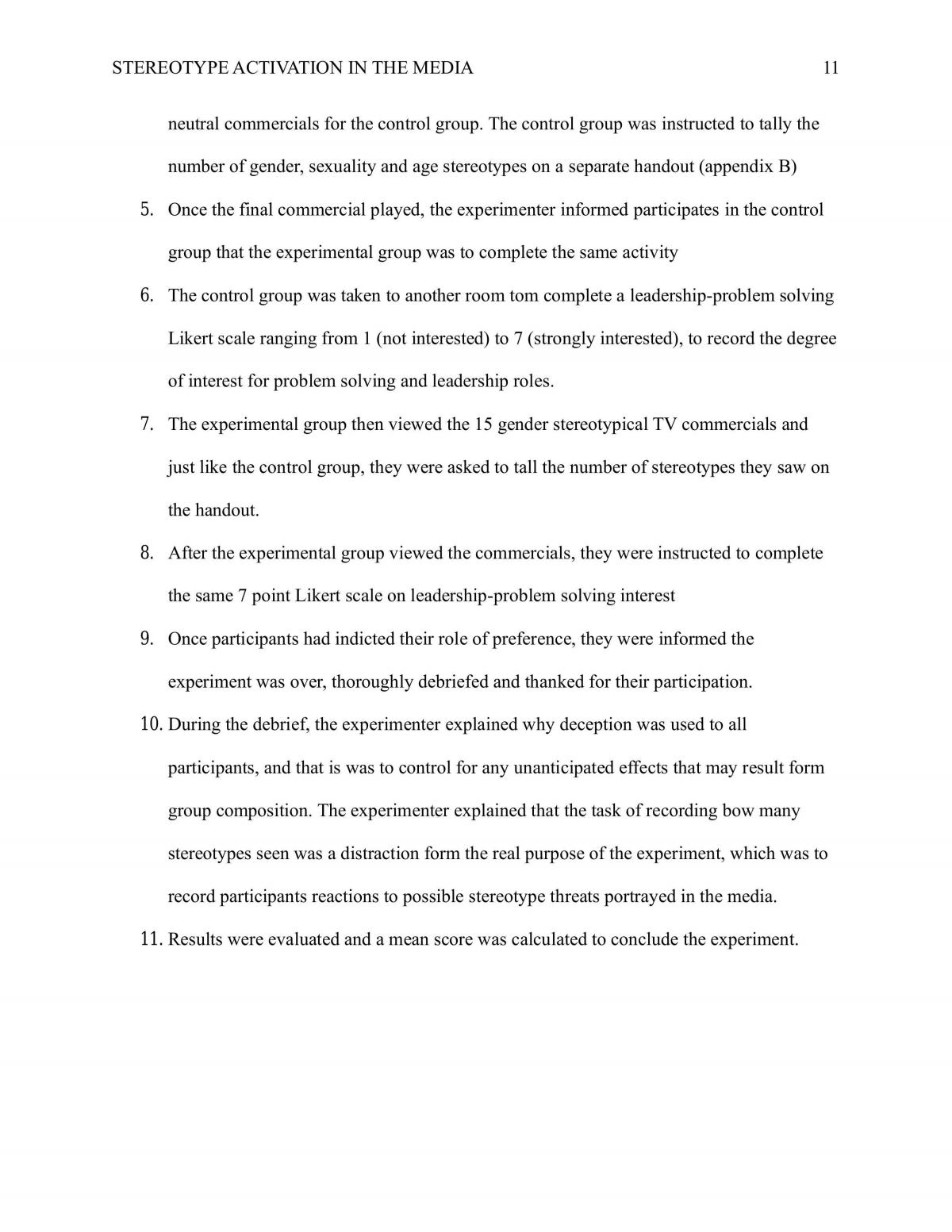Stereotype Report - Page 11
