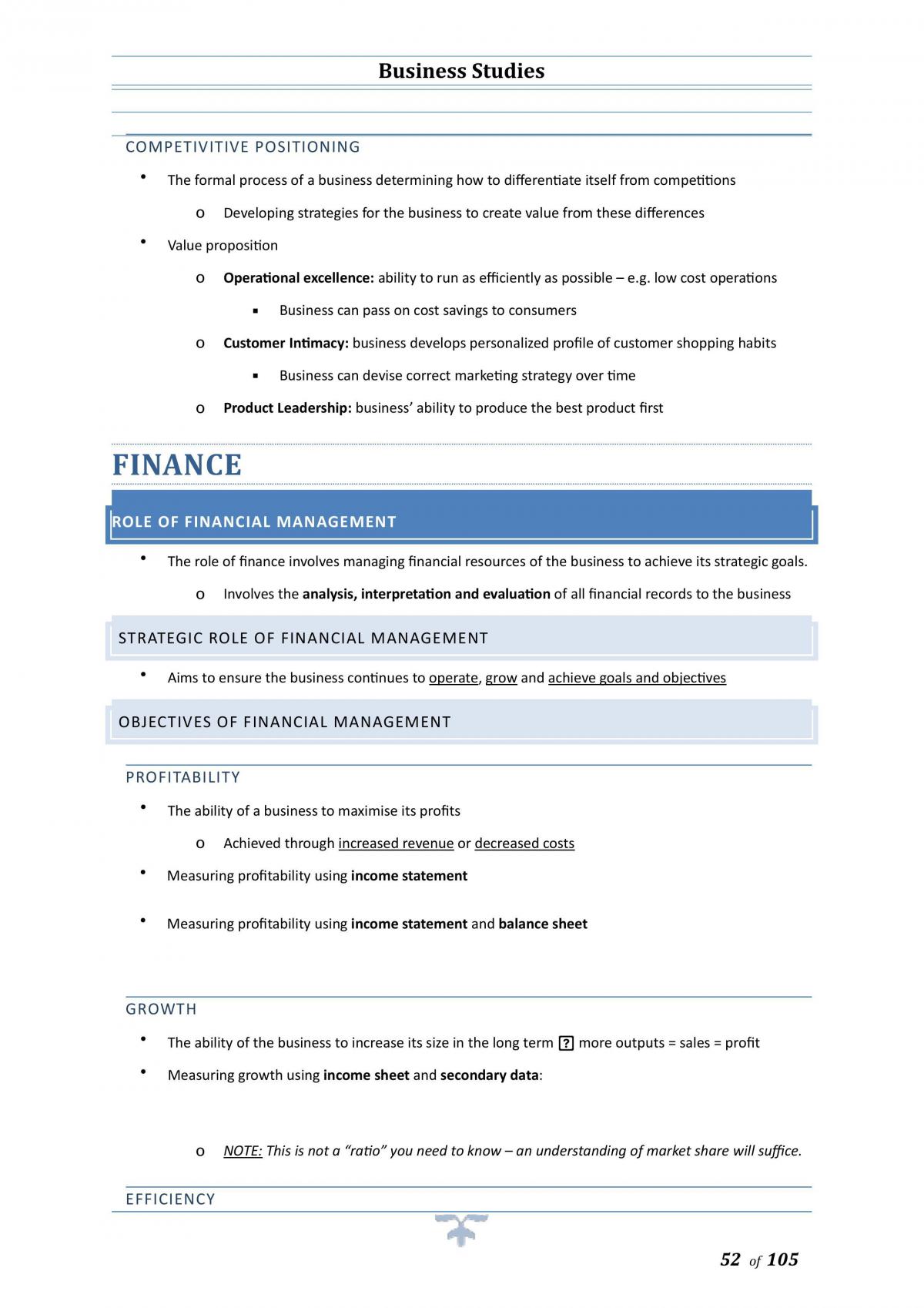 Business Studies Complete Course Notes - Page 53