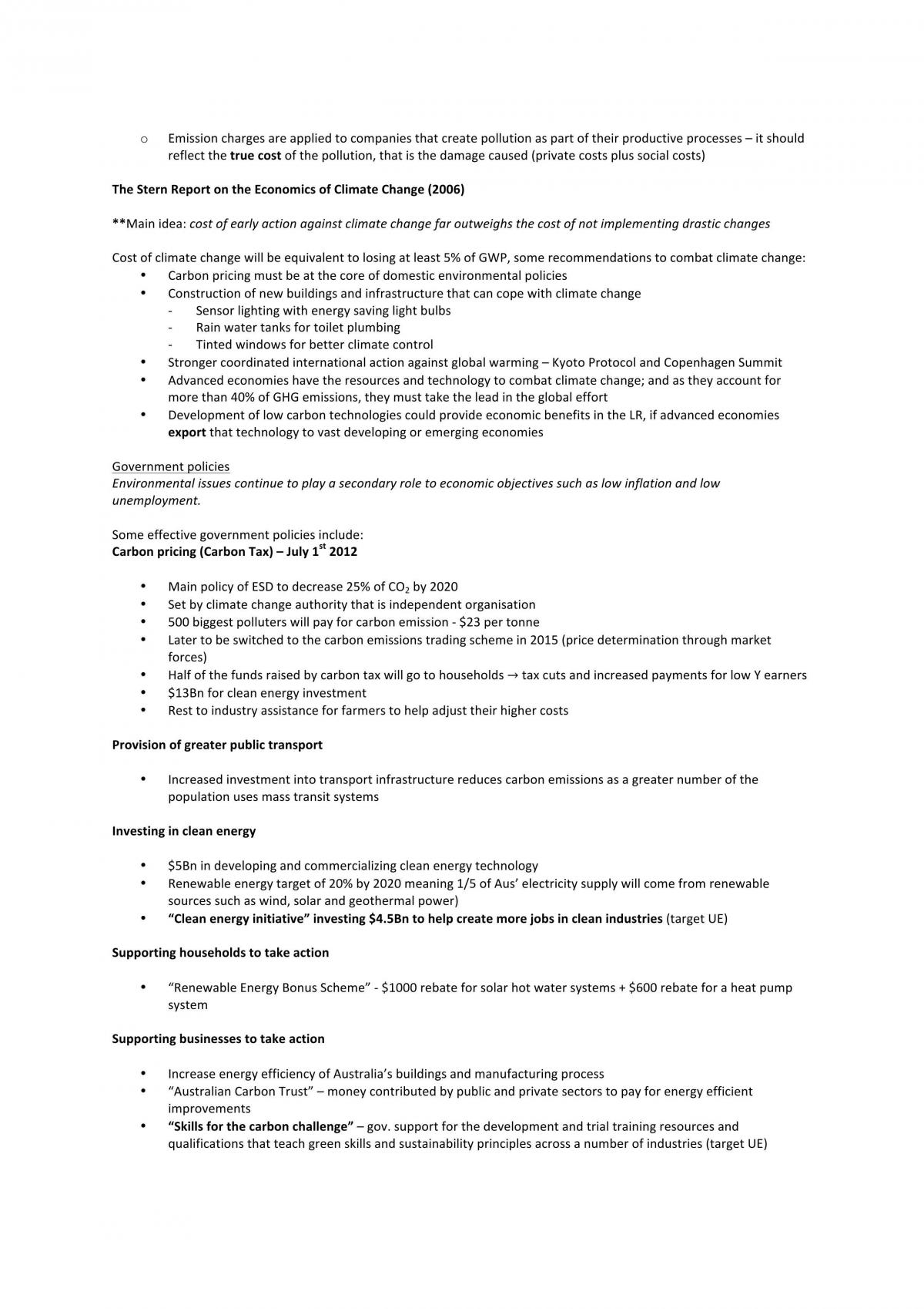 Year 12 HSC Economics Complete Study Notes - Page 30