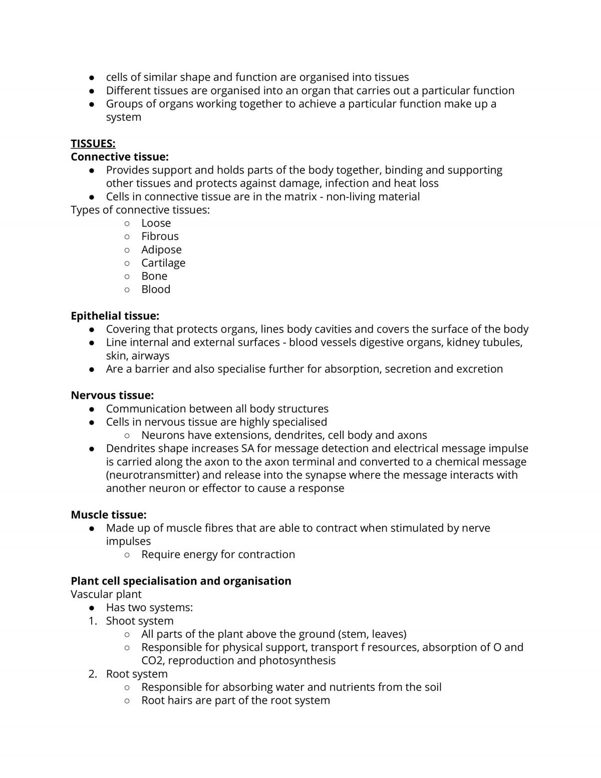Biology Unit Two Notes - Page 15