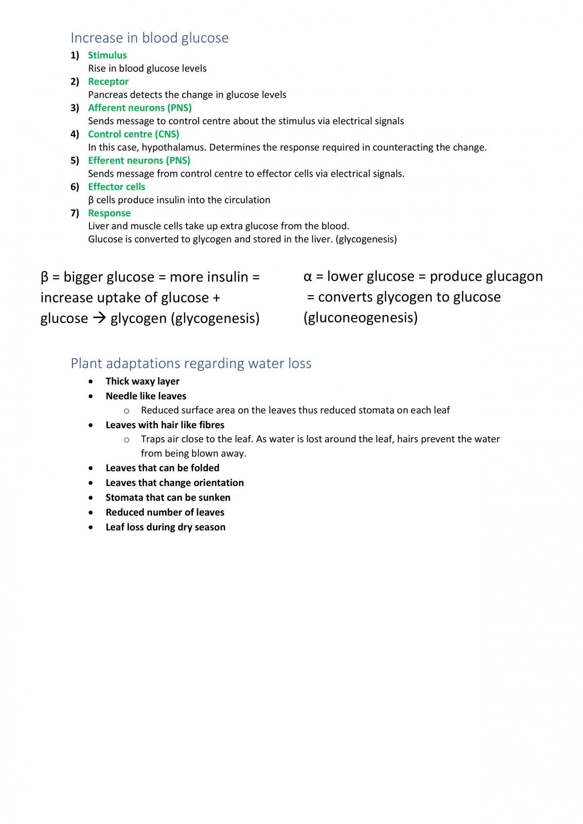 Bio Summarised Notes (New syllabus) - Page 21