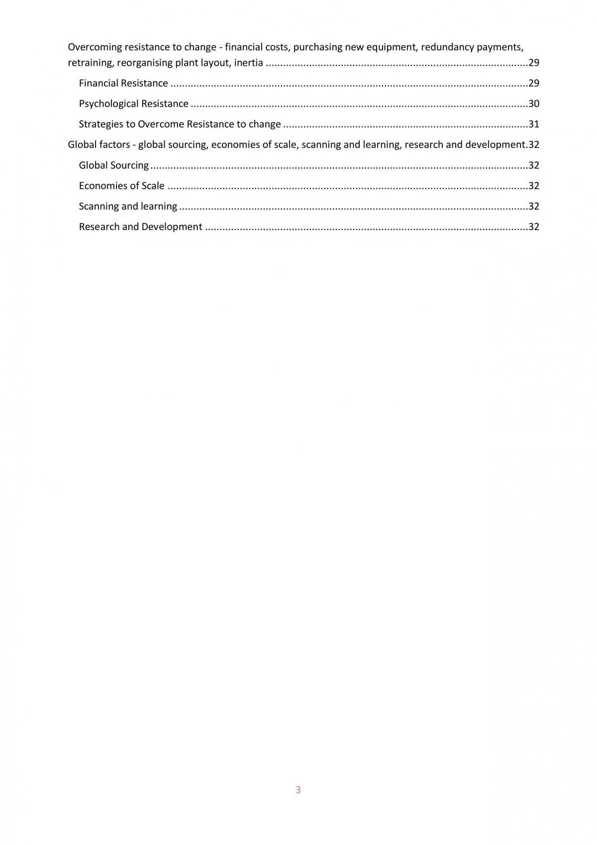 Operations Study Guide - Business Studies - Page 3