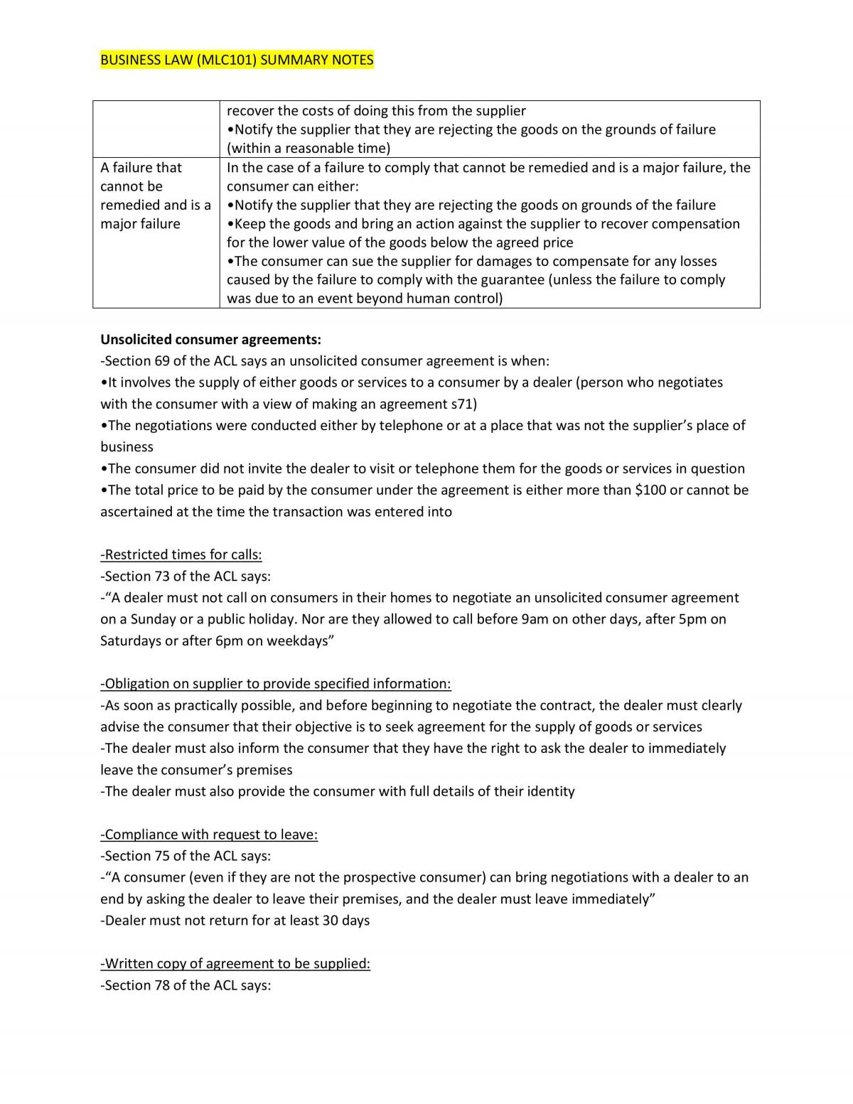 MLC101 Summary Notes - Page 35