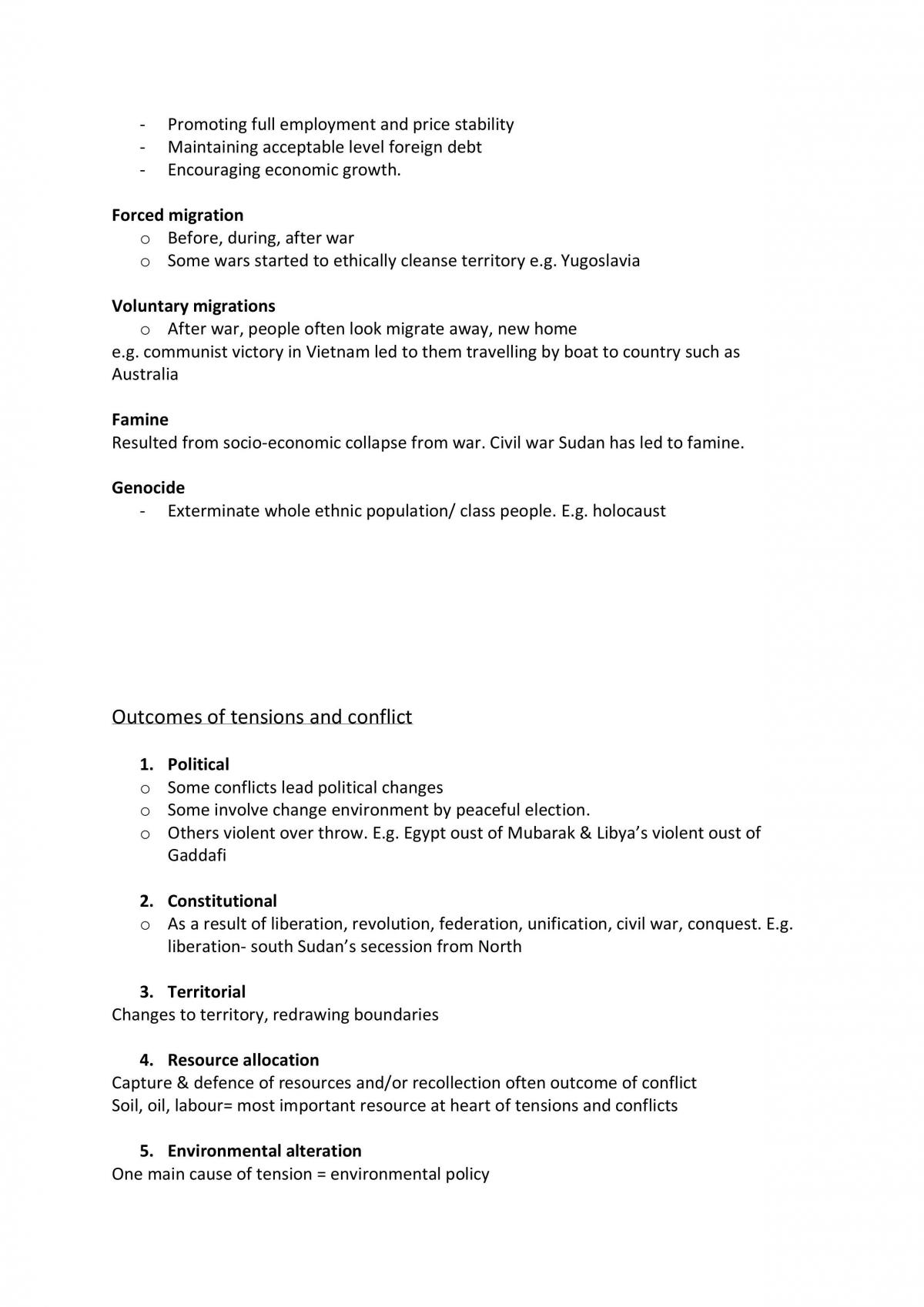 Geography Yr 11 Study Notes  - Page 22