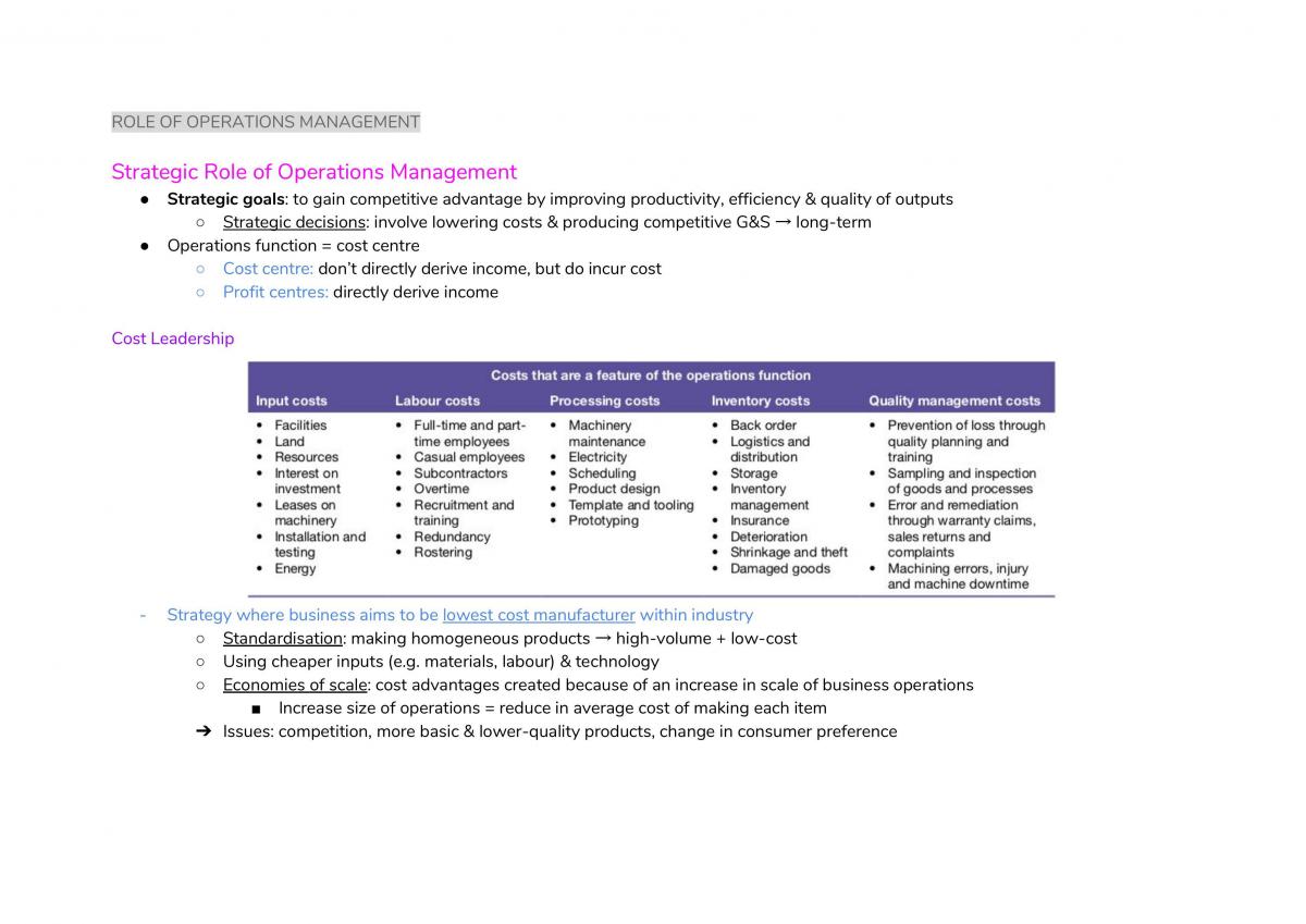Business HSC Operations Notes - Page 3