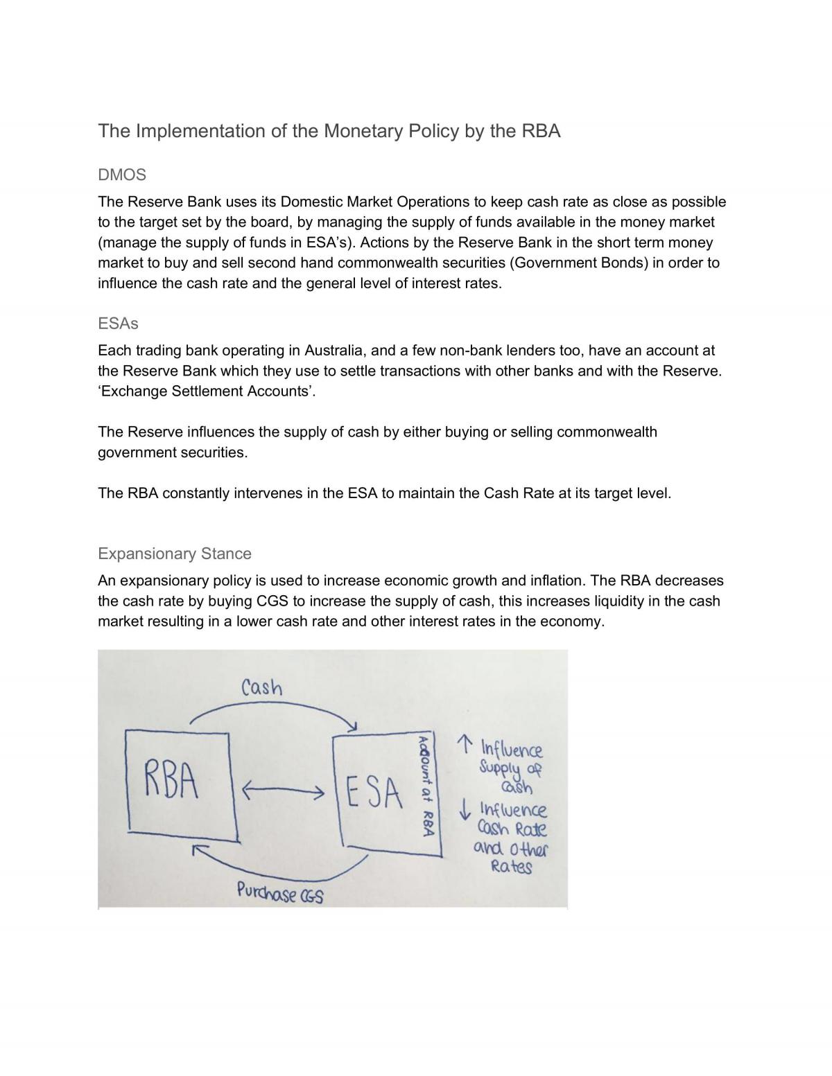 Preliminary HSC Economics notes - Page 66