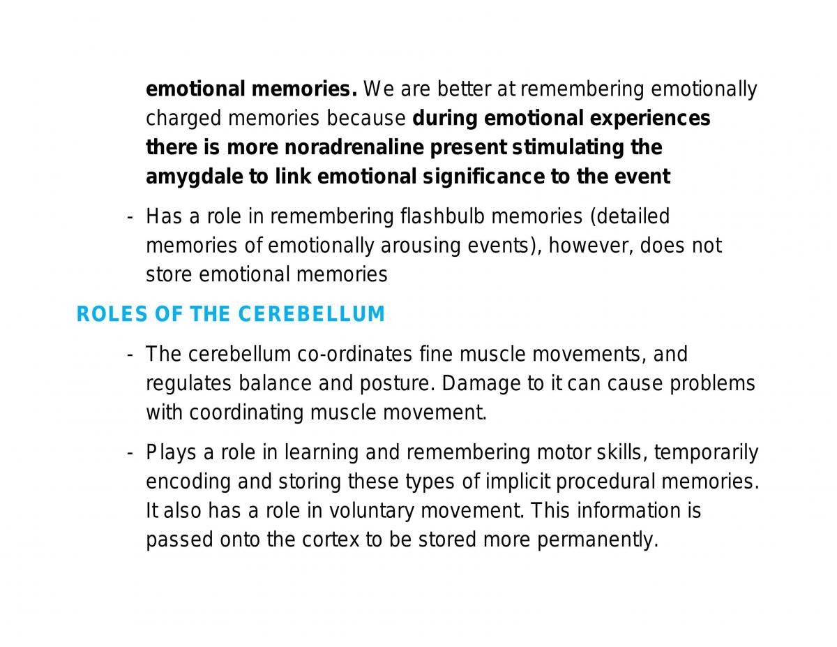 Psychology Unit 3 Notes - Page 81