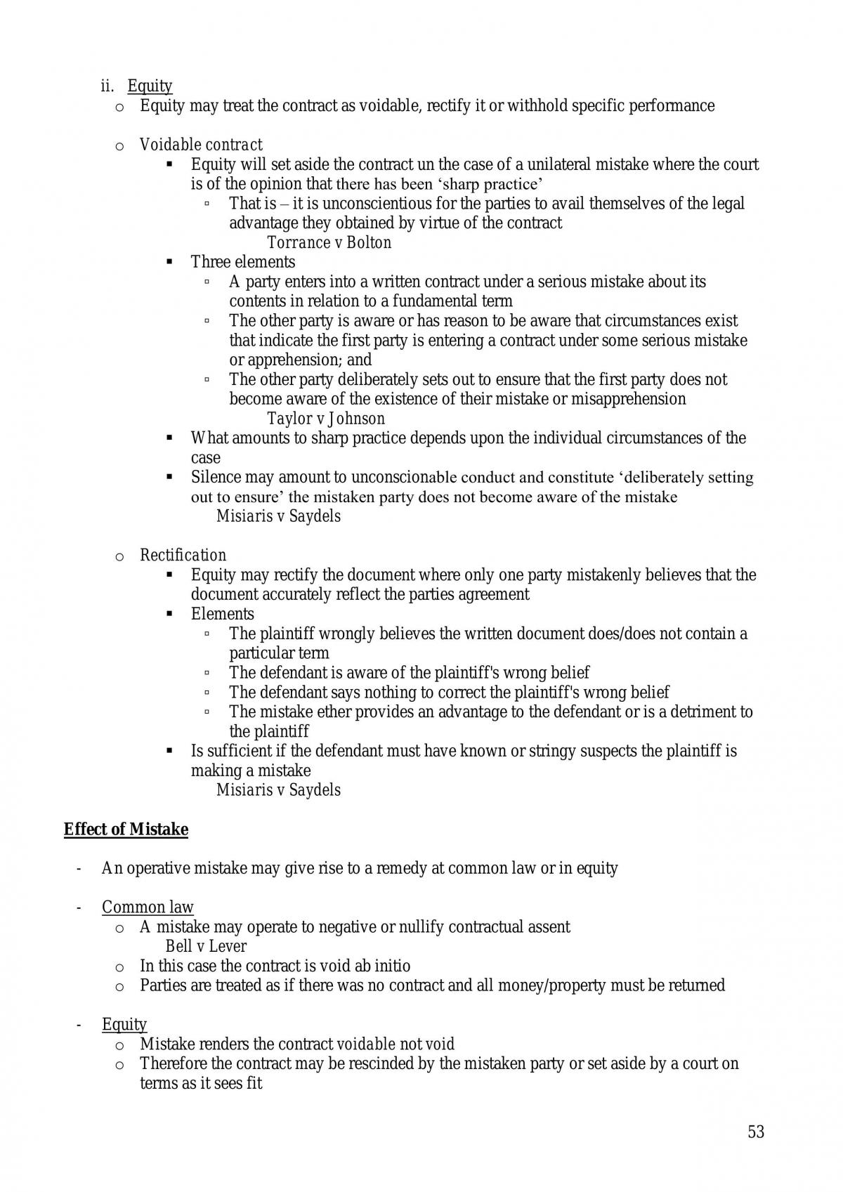 Contracts B  - Page 53