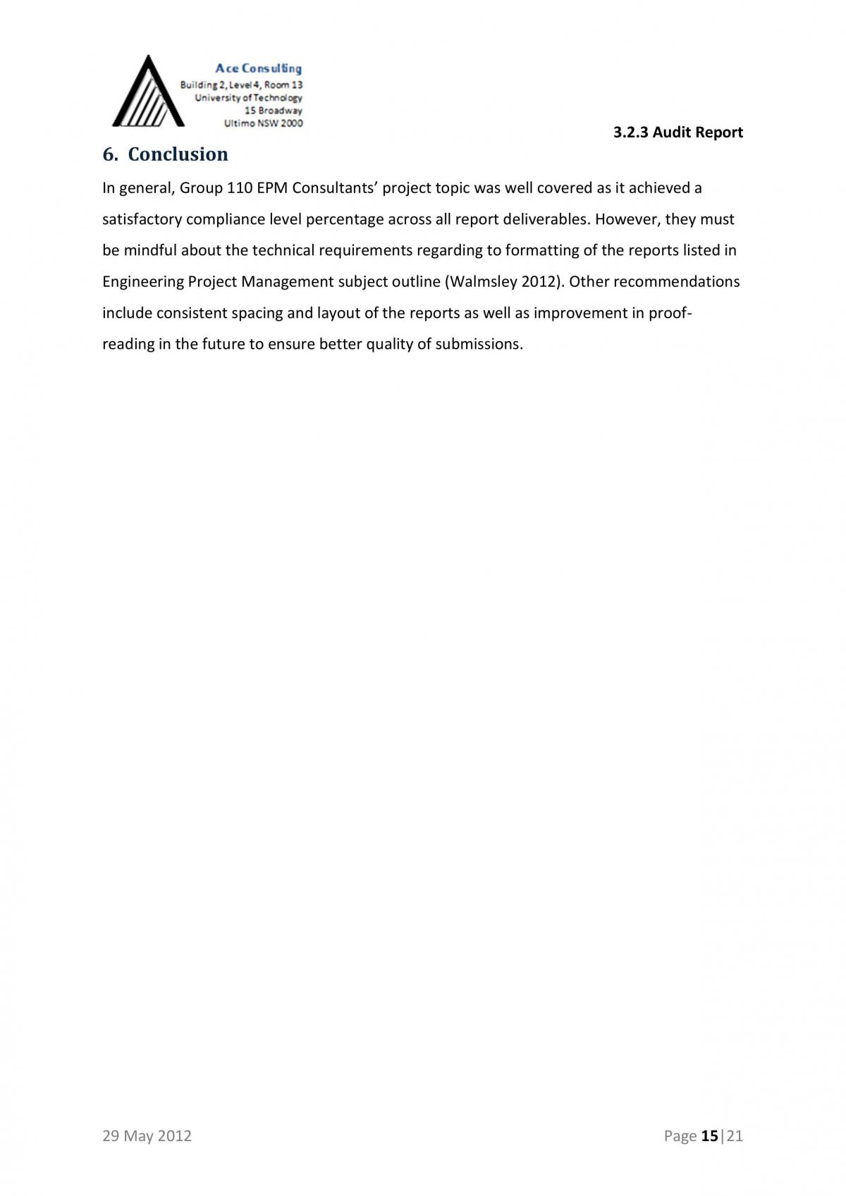 Audit Report - Page 15