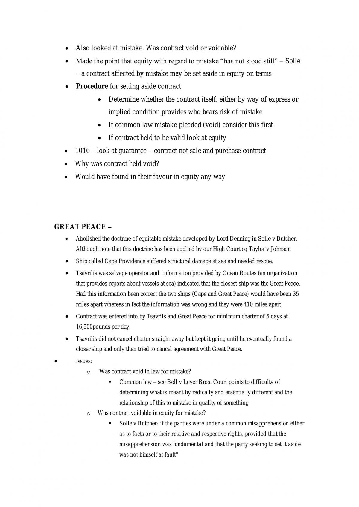 Complete Exam Notes for Contract Law - Page 59