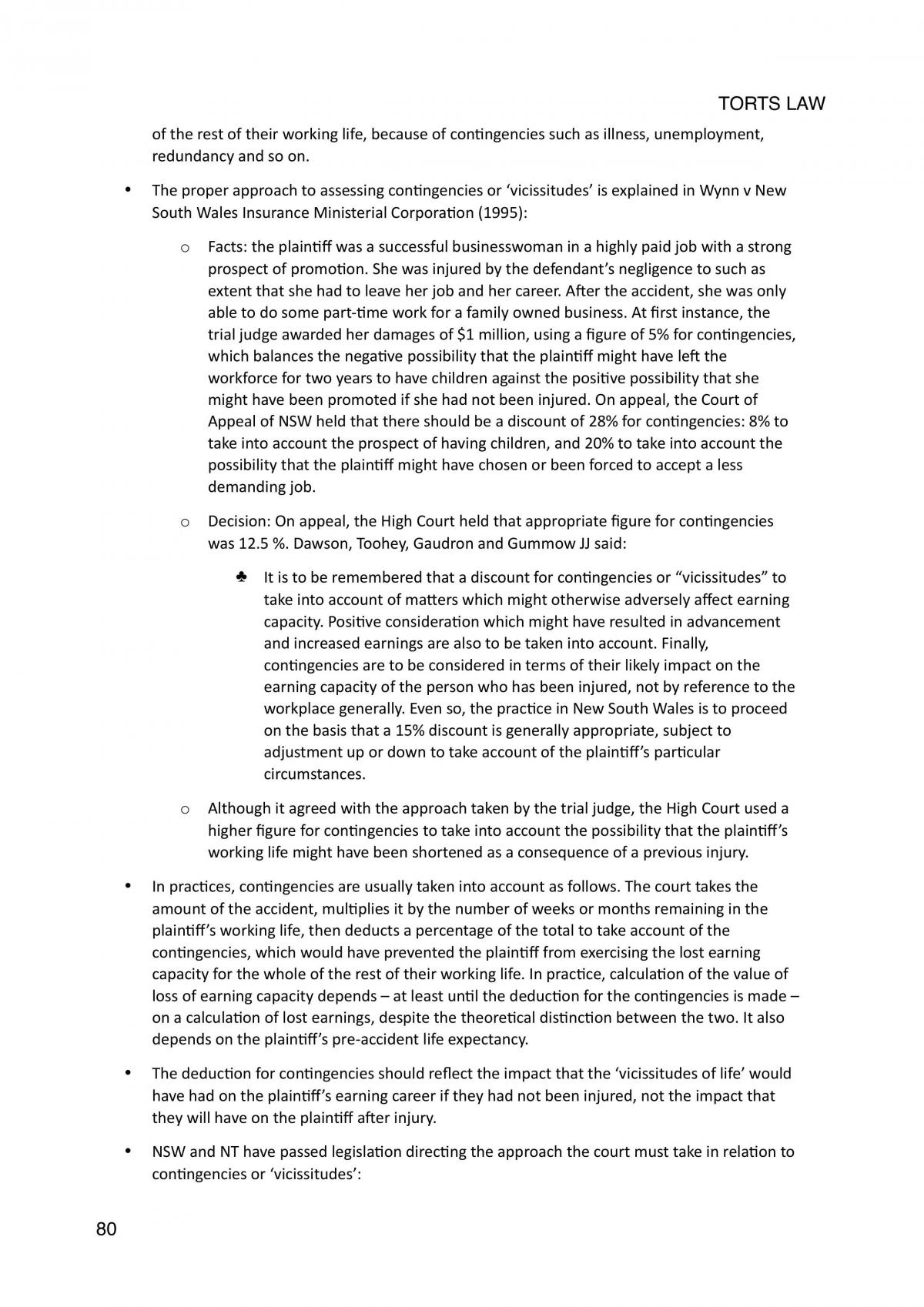 torts notes - Page 80