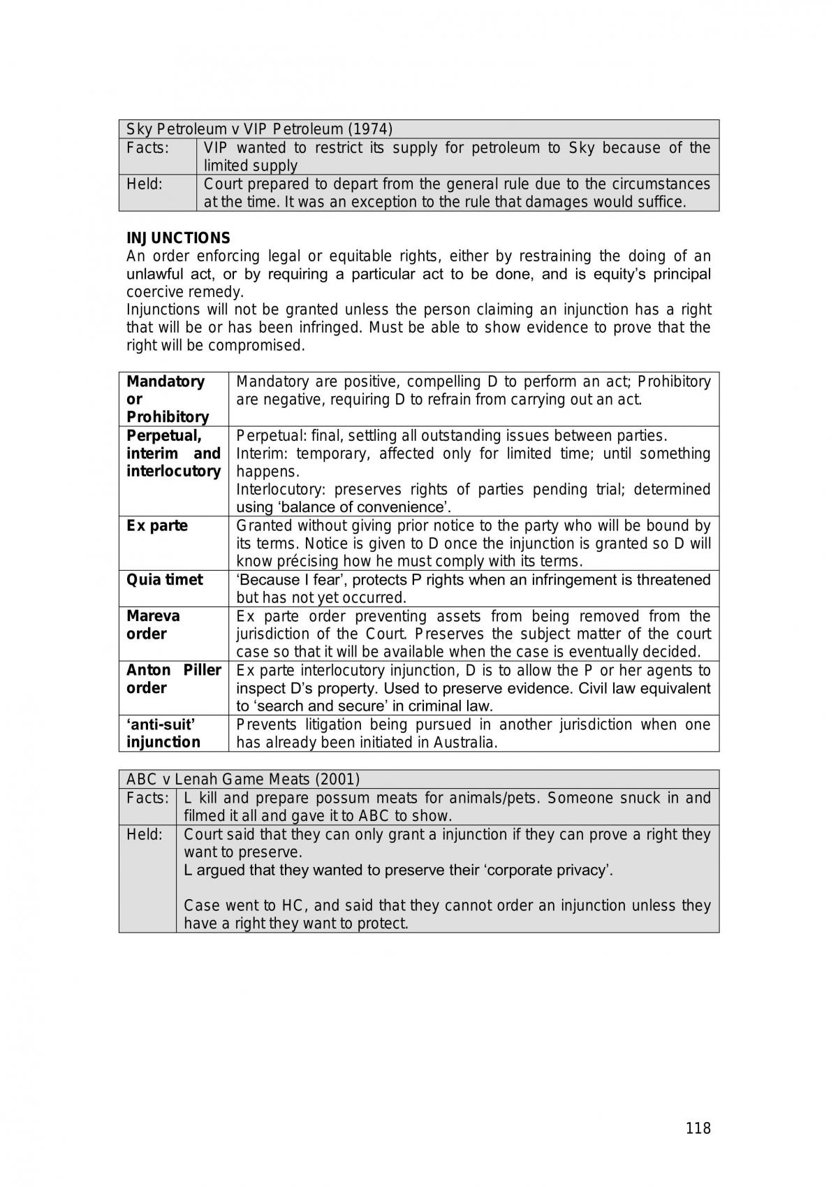 Equity & Trust -  Final Notes - Semester 1 2014 - Page 118
