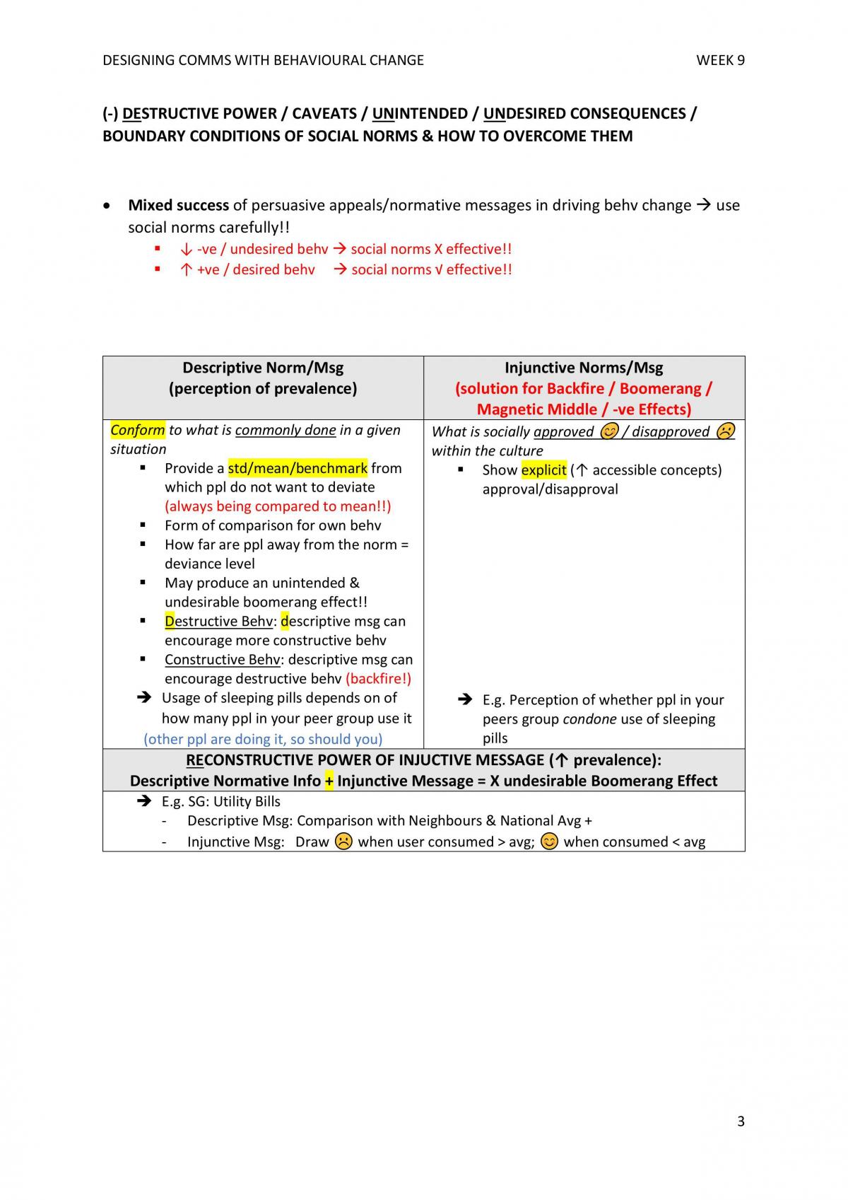 Designing Communication for Behavioural Change Study Notes - Page 65