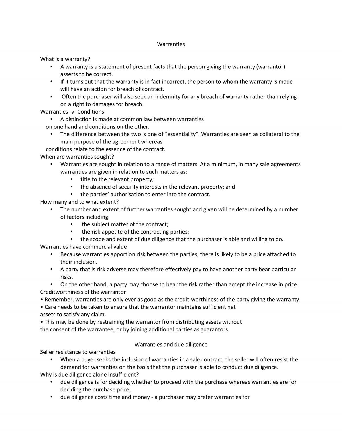 Commercial Practice Final Exam Notes - Page 21