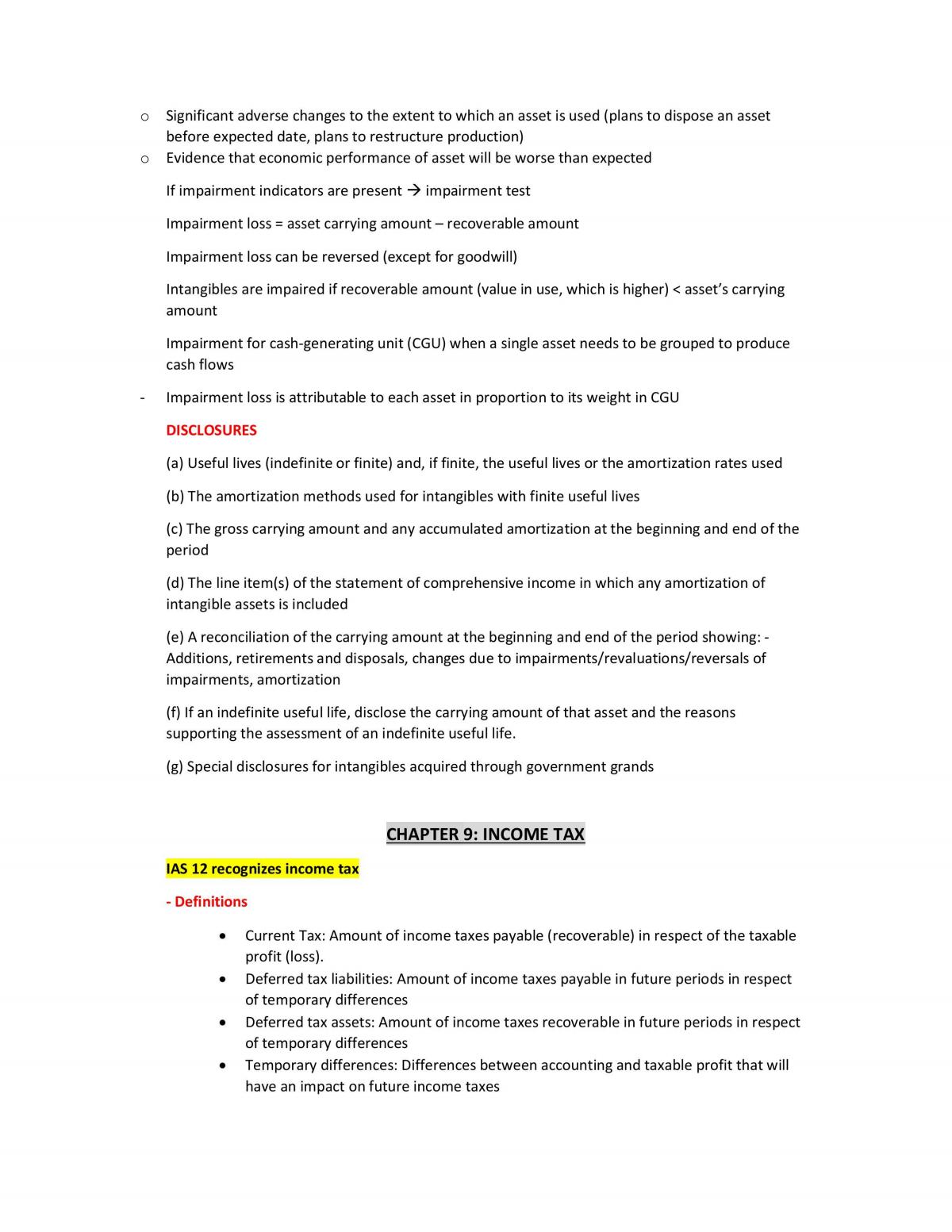 FIN 3113 Complete Study Notes  - Page 24