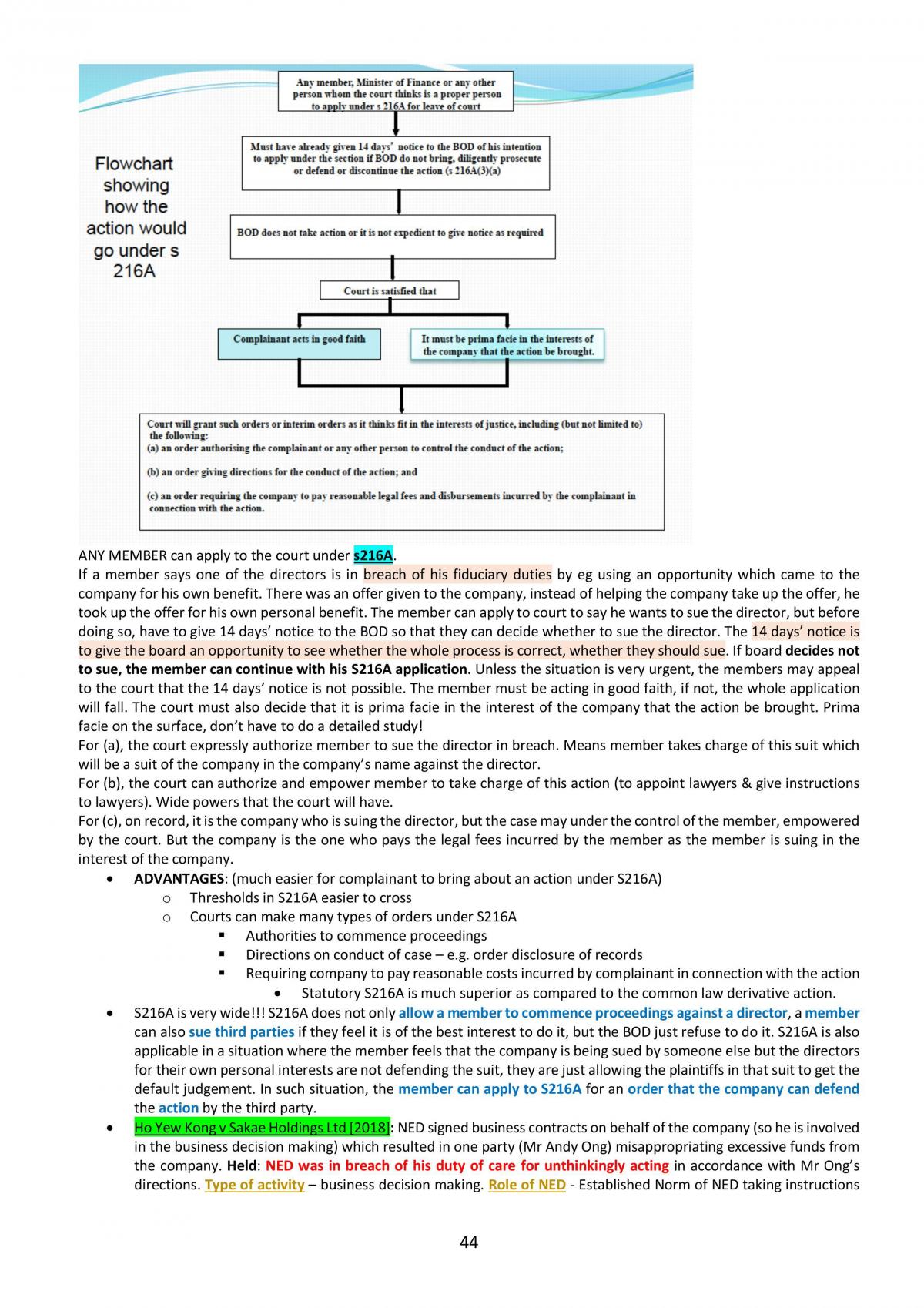 ACC3702 Exam Notes - Page 44