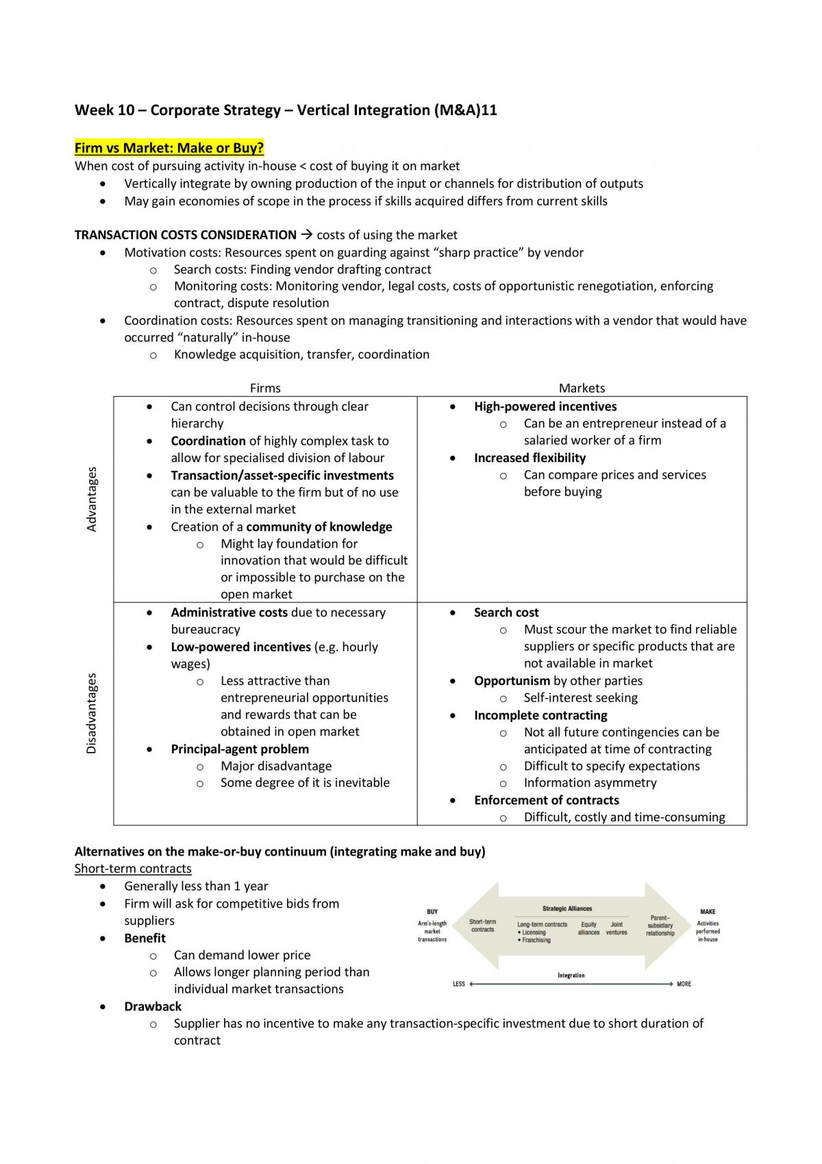 MGMT102 Strategy Full Notes - Page 35