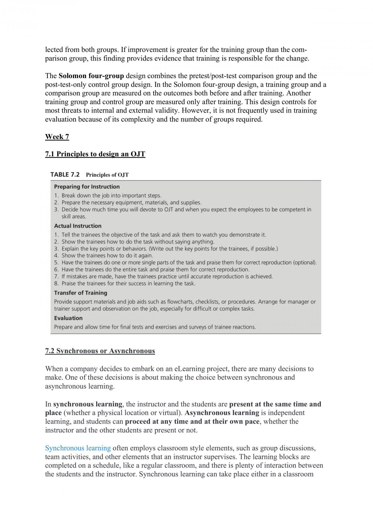 OBHR204 Training and Development - Page 23