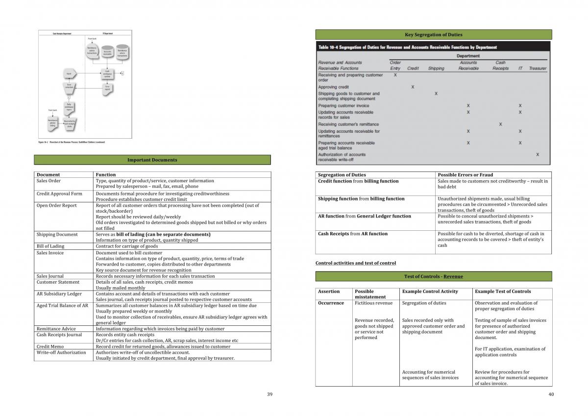 AC2104 Assurance and Auditing study notes - Page 20