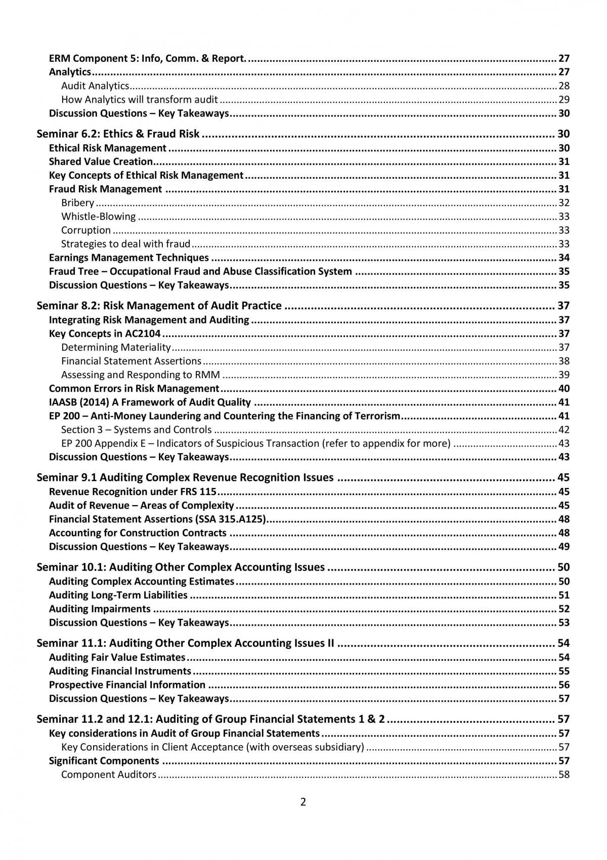 Full study guide for AC3104 - Page 3